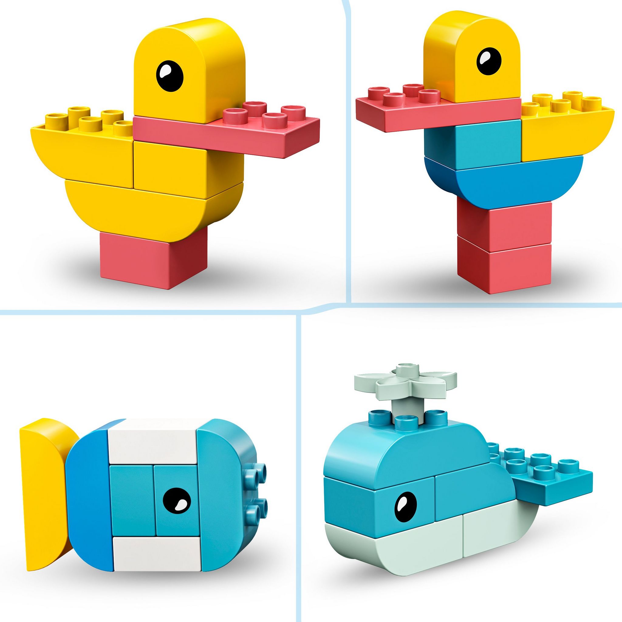Voir la diapositive 4 : LEGO LEGO DUPLO Classic 10909 La Boîte Cœur, Jouet Enfants 1,5 Ans, Jeu Éducatif, avec Briques