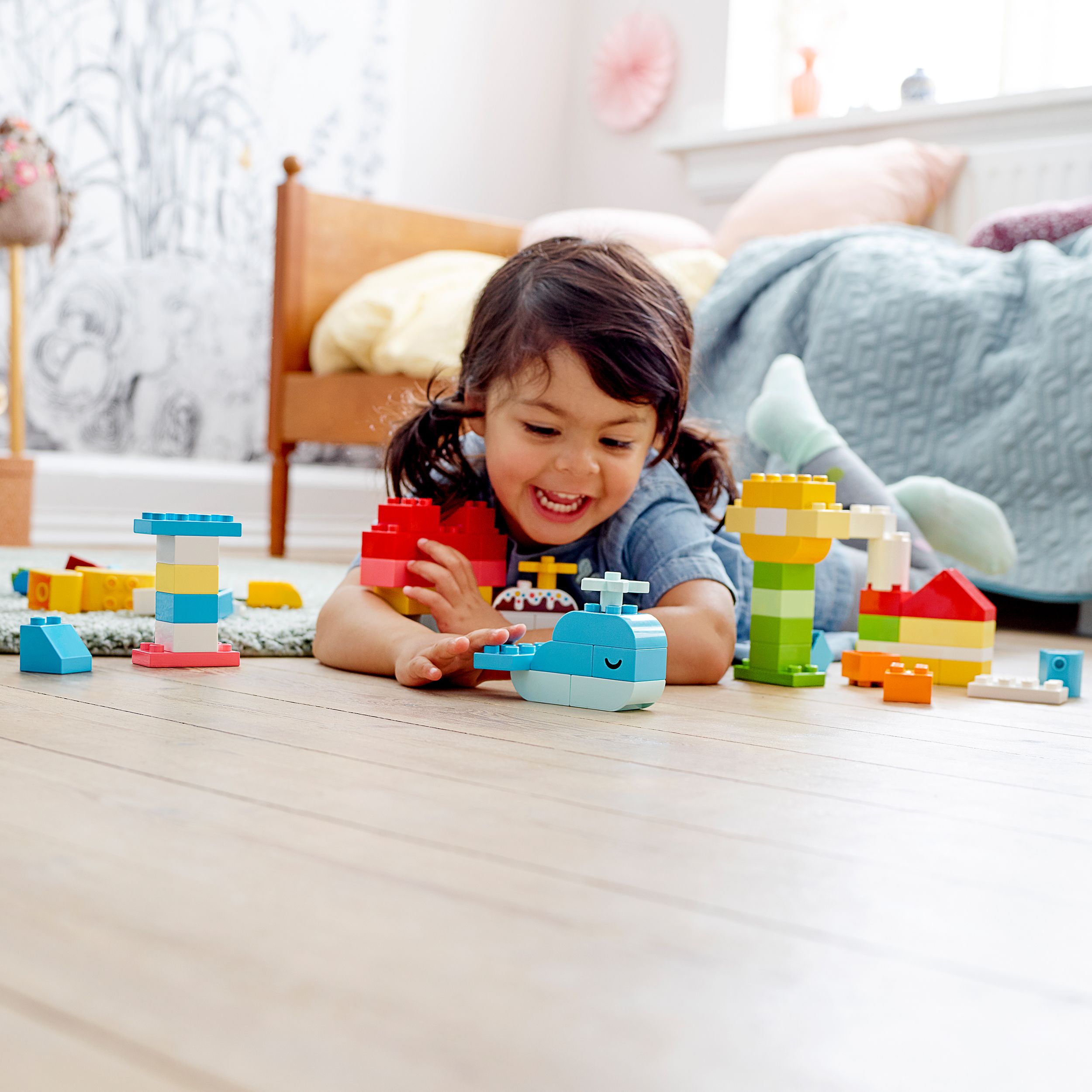 Voir la diapositive 7 : LEGO LEGO DUPLO Classic 10909 La Boîte Cœur, Jouet Enfants 1,5 Ans, Jeu Éducatif, avec Briques