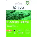 QILIVE Cartouche imprimante E-603 XL Pack 4 couleurs 