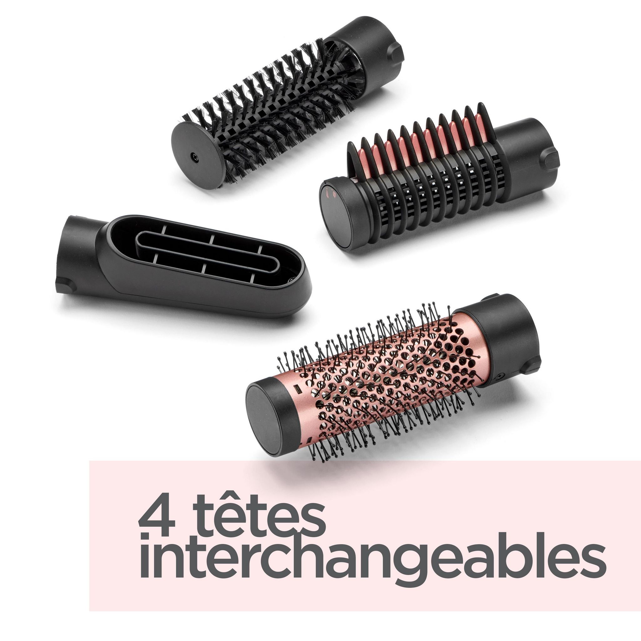 Voir la diapositive 2 : BABYLISS Brosse soufflante multistyle AS126E - Noir