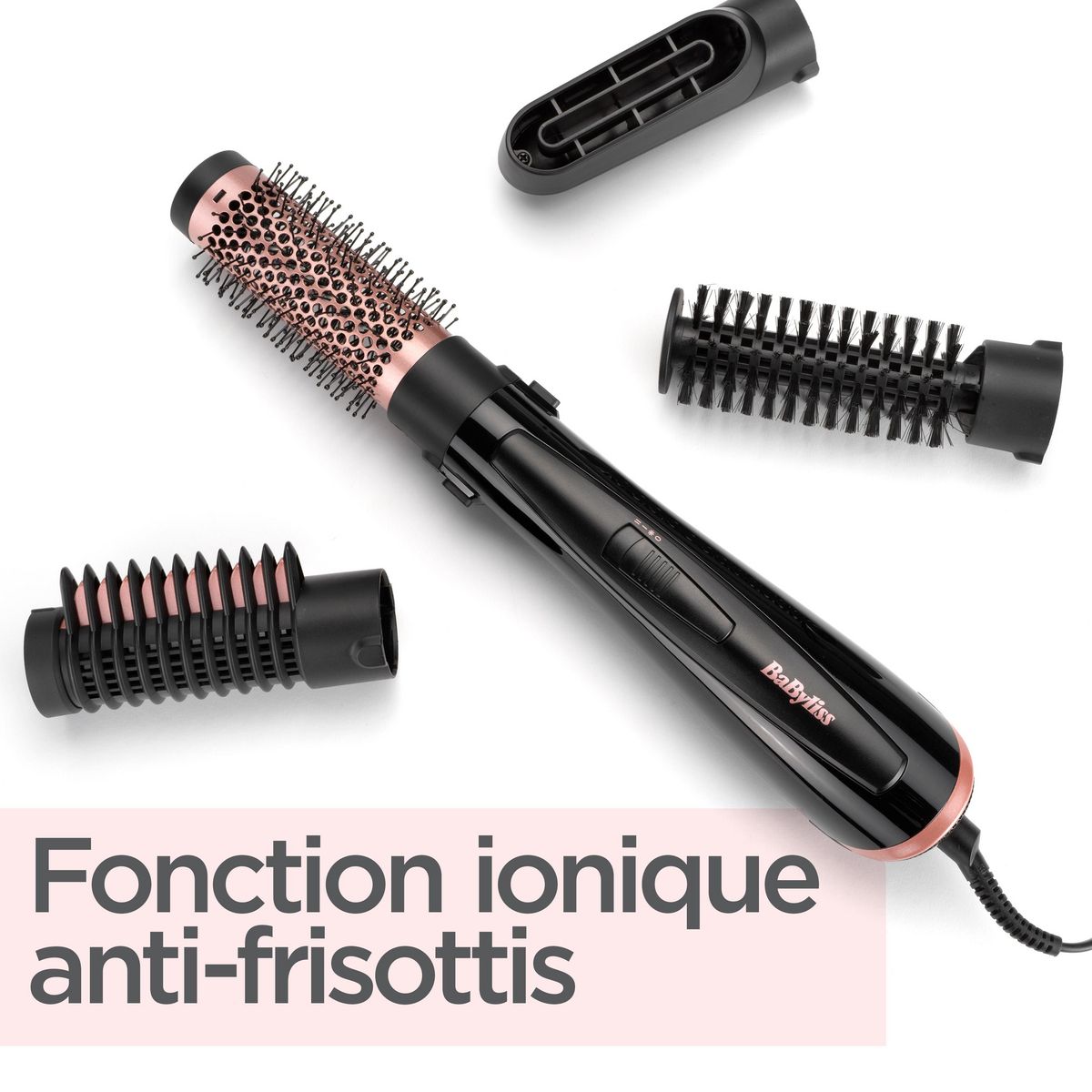 BABYLISS Brosse soufflante multistyle AS126E - Noir