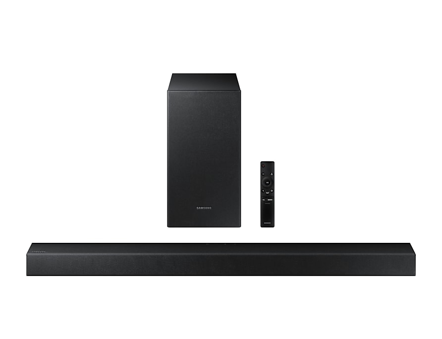 Voir la diapositive 15 : SAMSUNG HW-T420 Barre de son 2.1