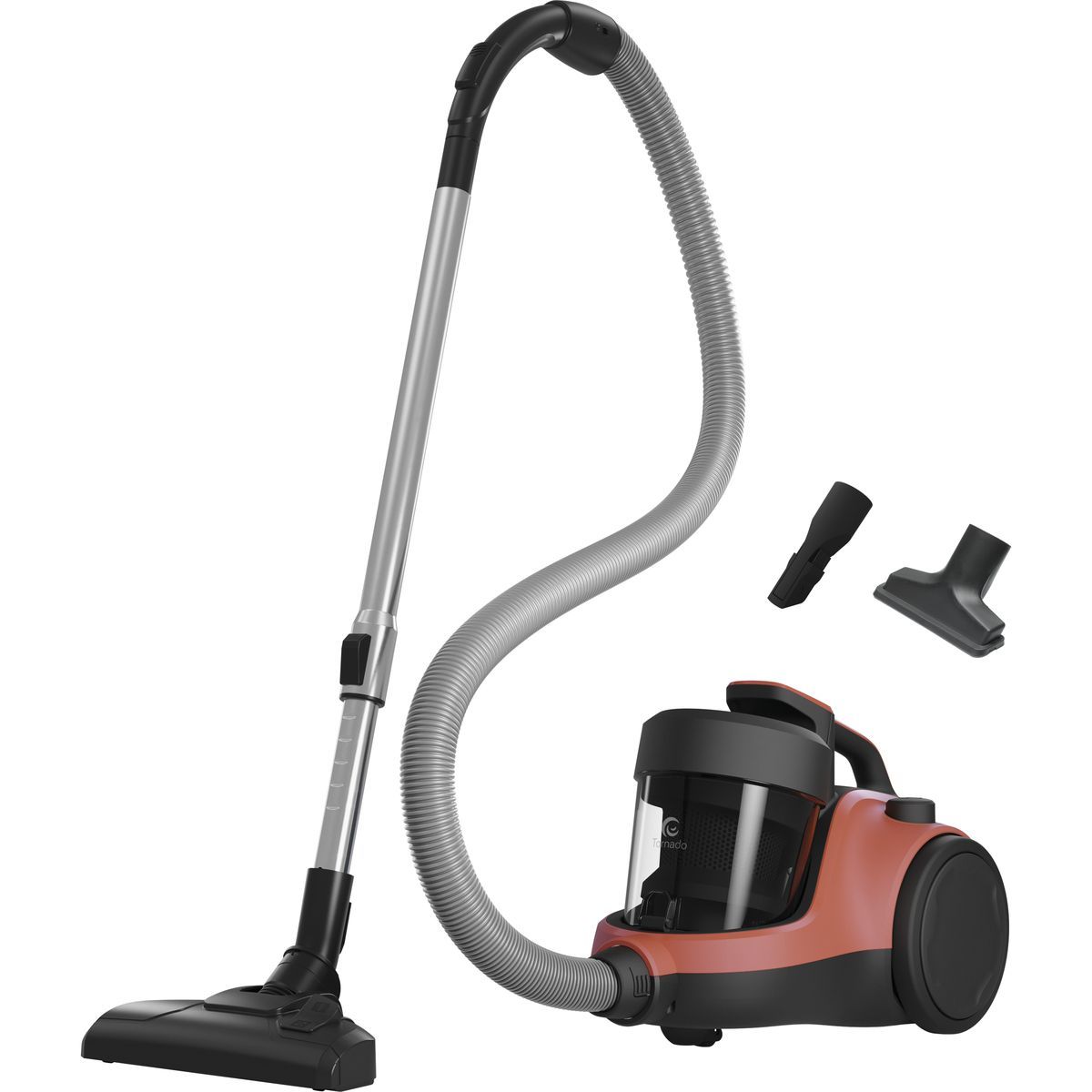 TORNADO Aspirateur traîneau TOC21-2CR - Noir et Rouge