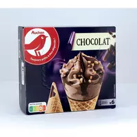 Extrême Mini 8 Mini Cônes glacés Chocolat et pépites de nougatine 8x60ml