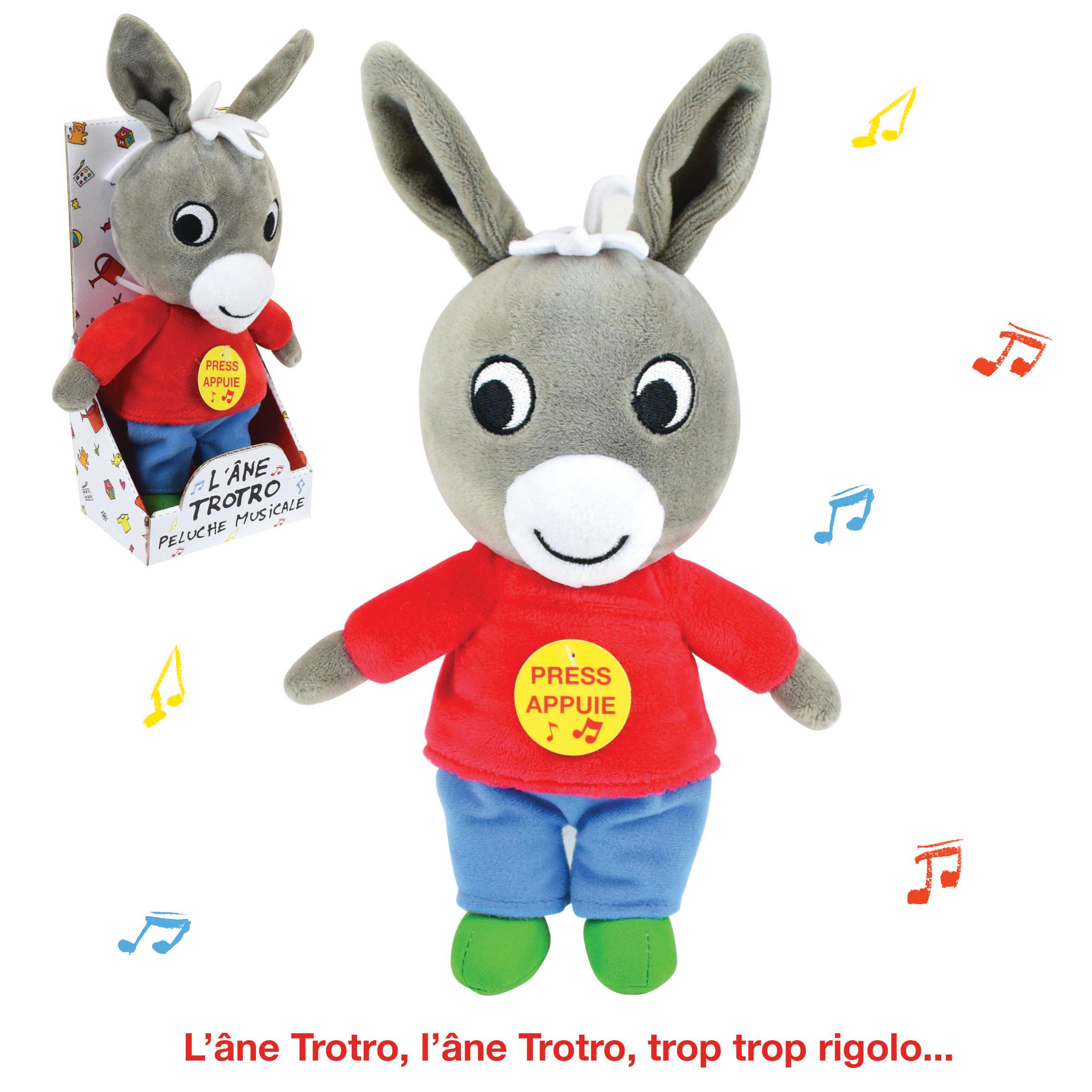 Peluche Musicale TroTro 28 cm
