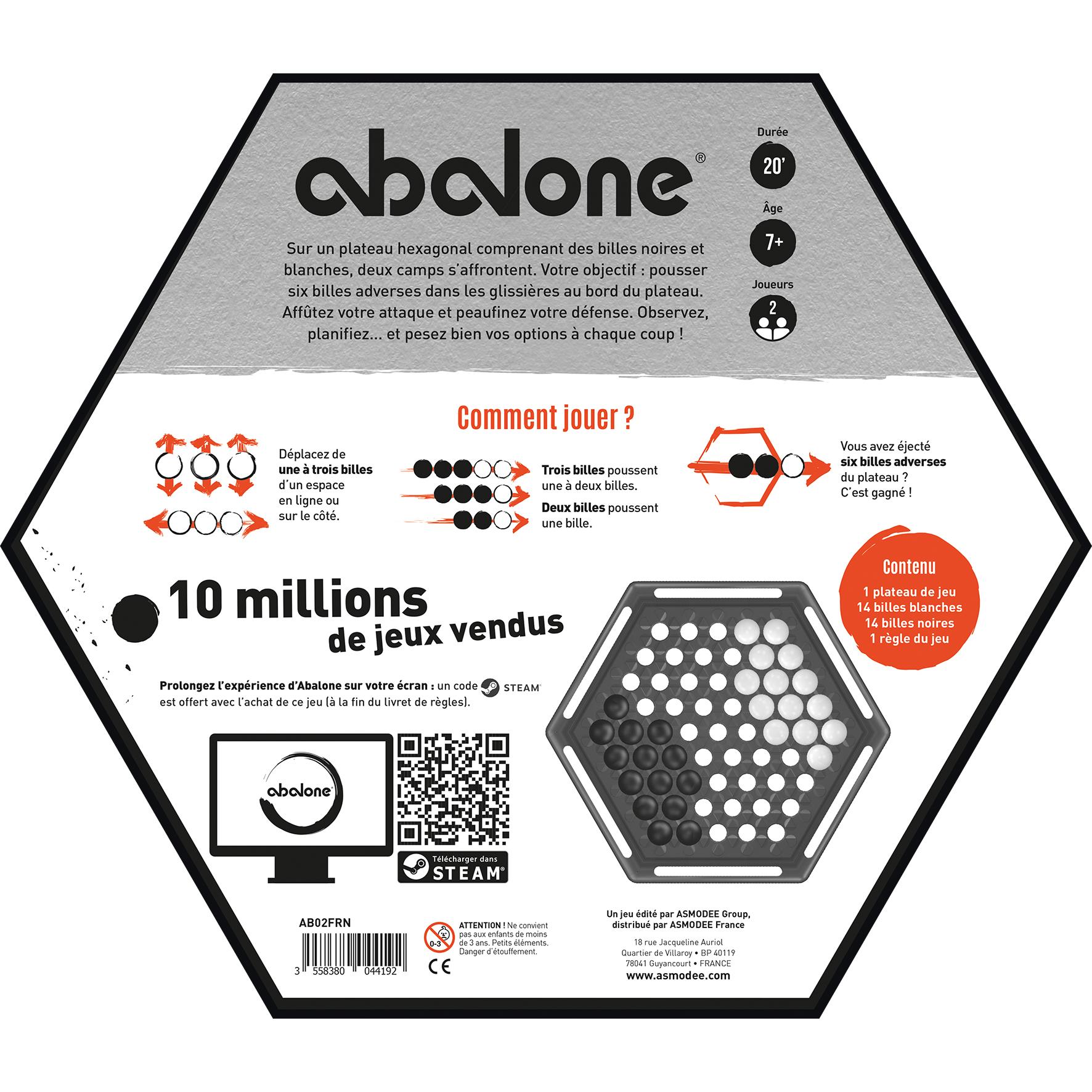 Voir la diapositive 2 : ASMODEE Jeu Abalone