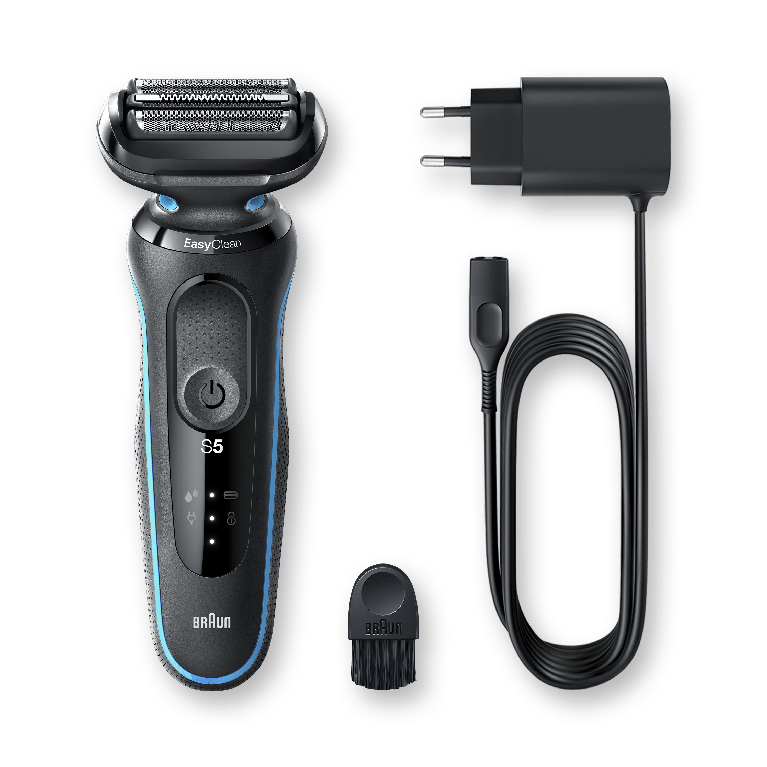 Voir la diapositive 6 : BRAUN Rasoir électrique Braun Series&nbsp;5 50-M1000s - Noir