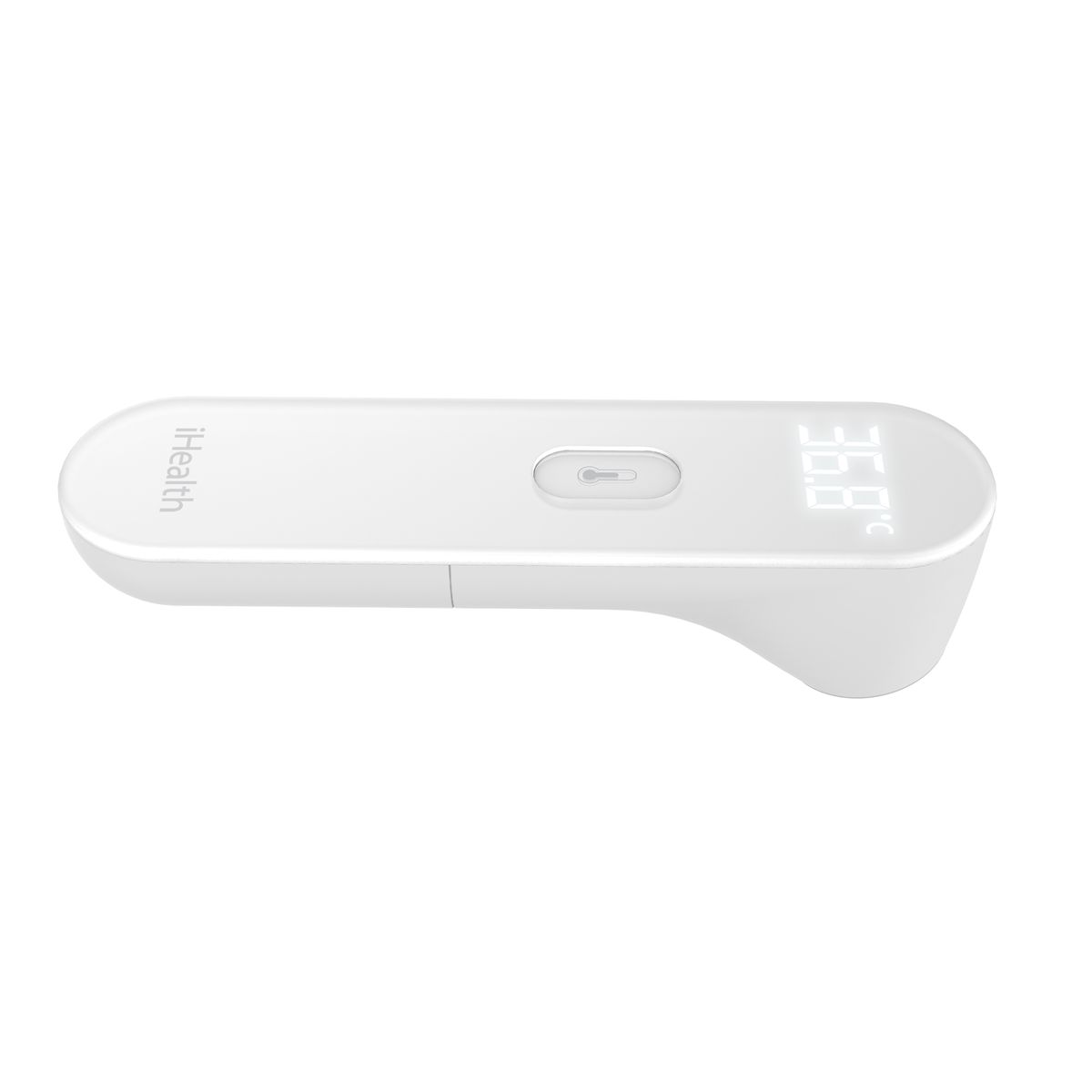 Voir la diapositive 5 : IHEALTH Thermomètre infrarouge PT3 - Blanc