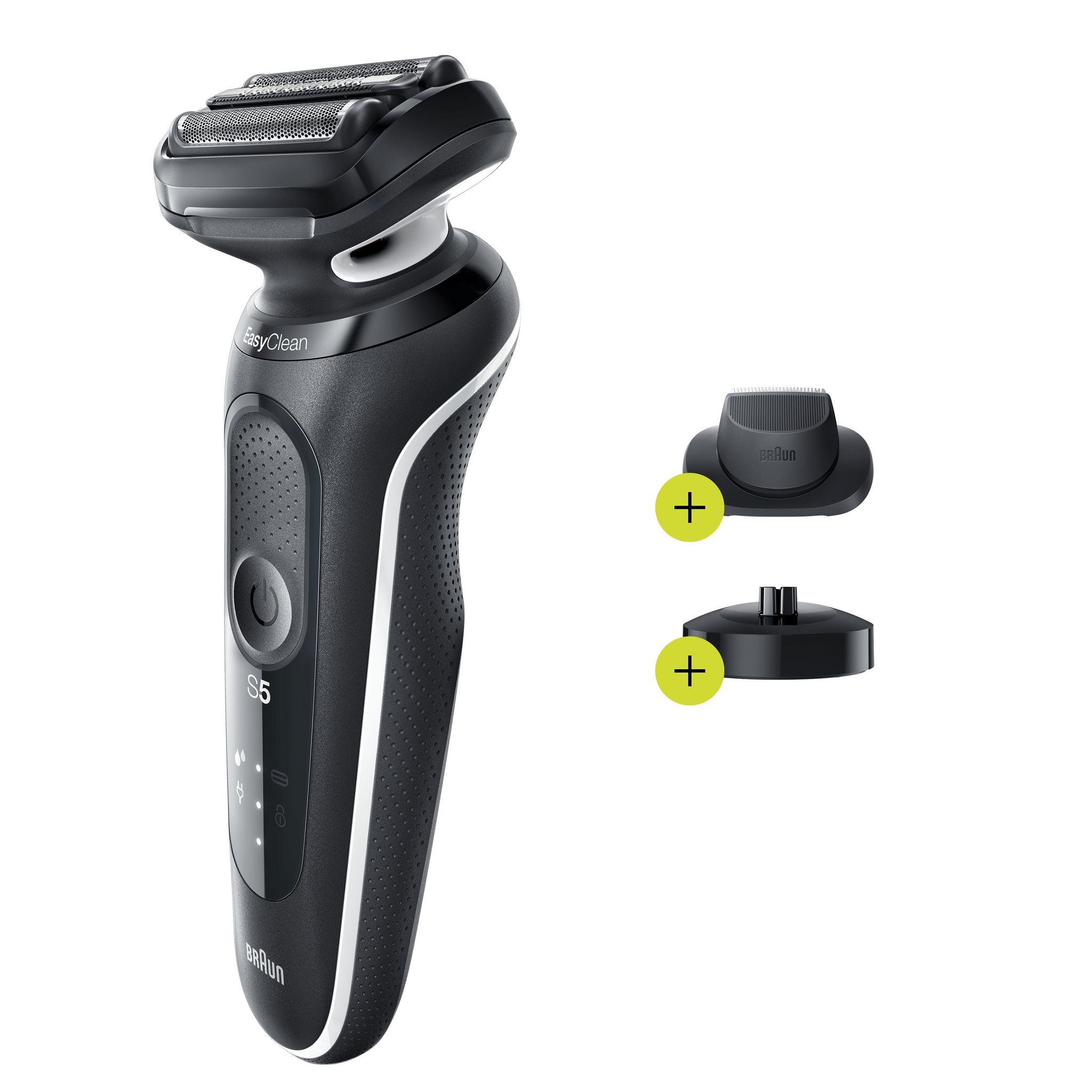 Voir la diapositive 2 : BRAUN Rasoir électrique S550W4200CS - Noir