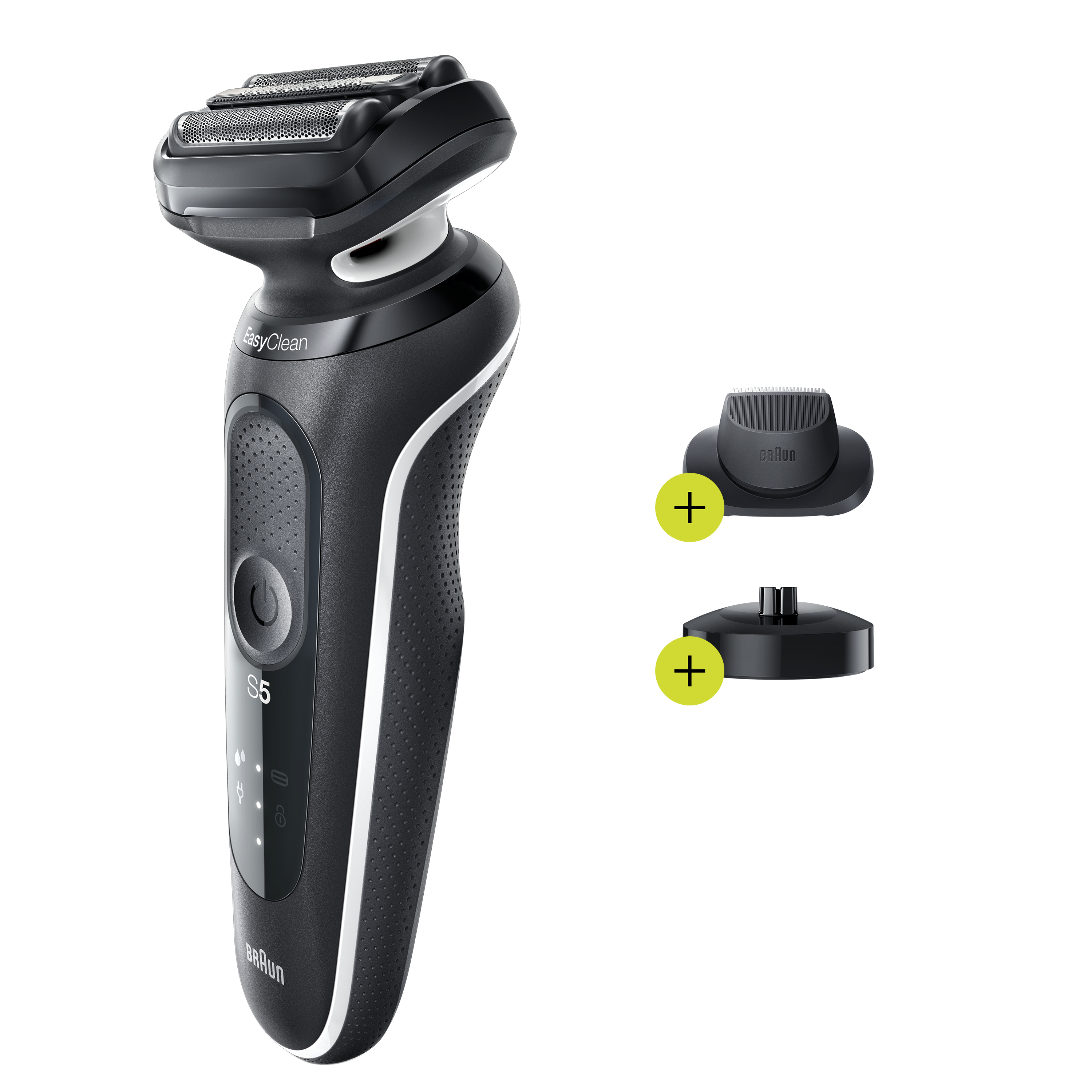 Voir la diapositive 15 : BRAUN Rasoir électrique S550W4200CS - Noir
