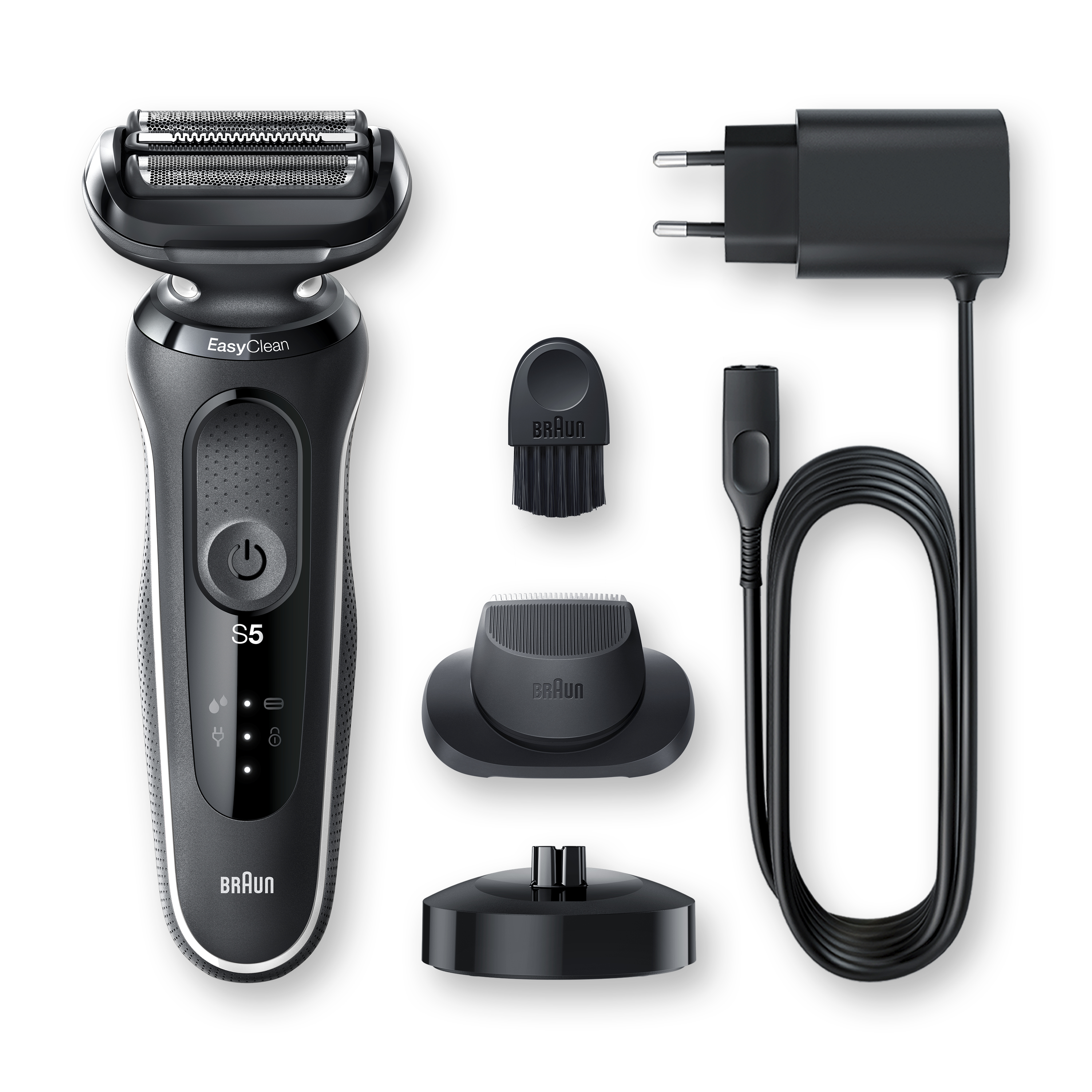 Voir la diapositive 19 : BRAUN Rasoir électrique S550W4200CS - Noir