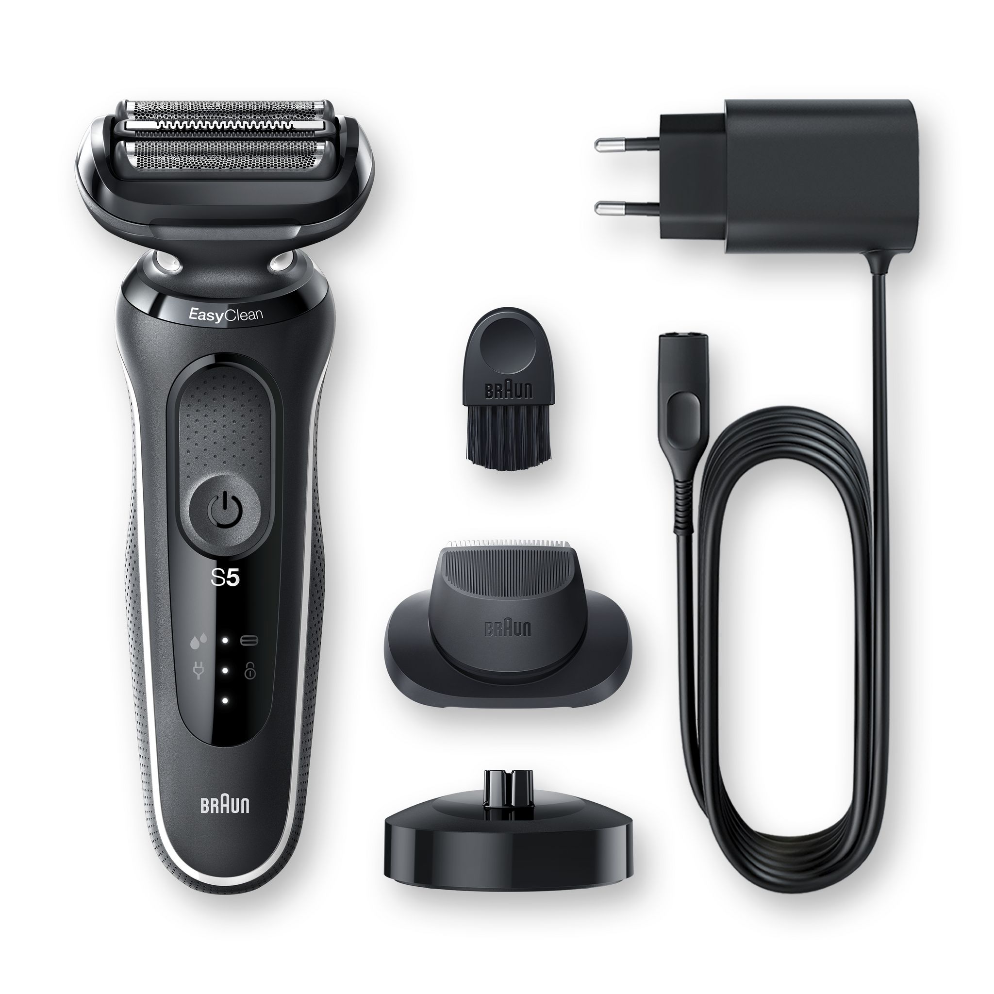 Voir la diapositive 19 : BRAUN Rasoir électrique S550W4200CS - Noir