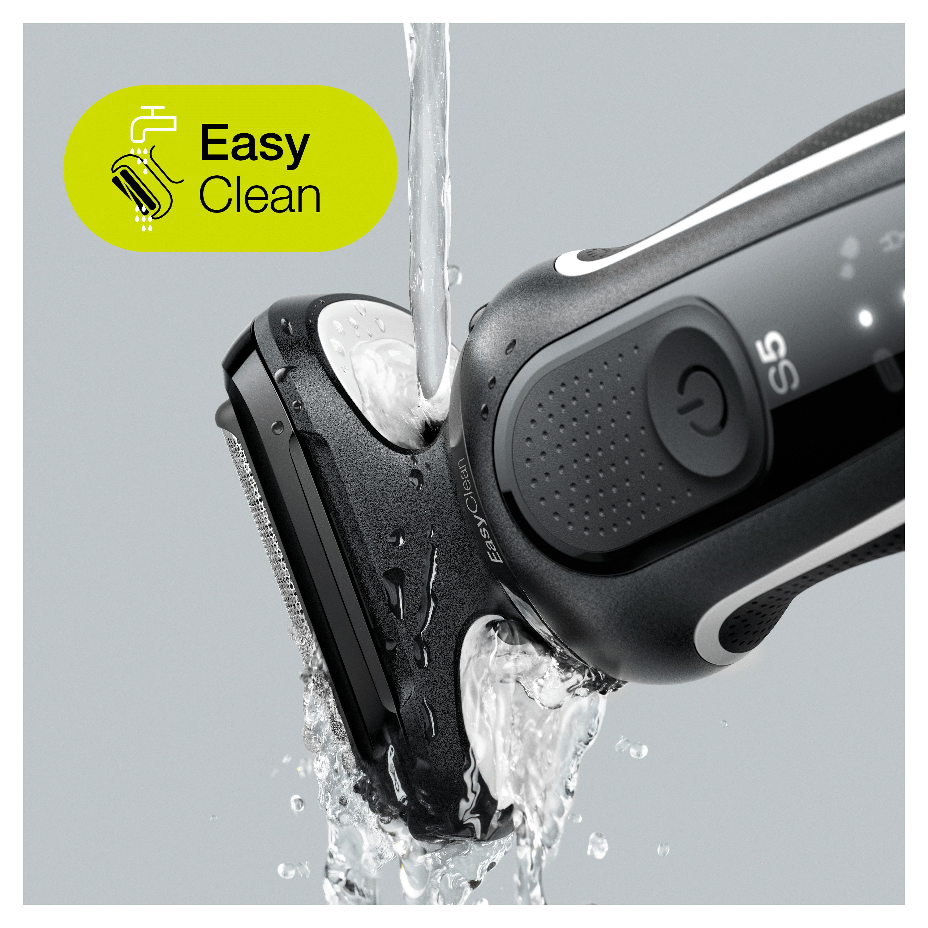 Voir la diapositive 9 : BRAUN Rasoir électrique S550W4200CS - Noir
