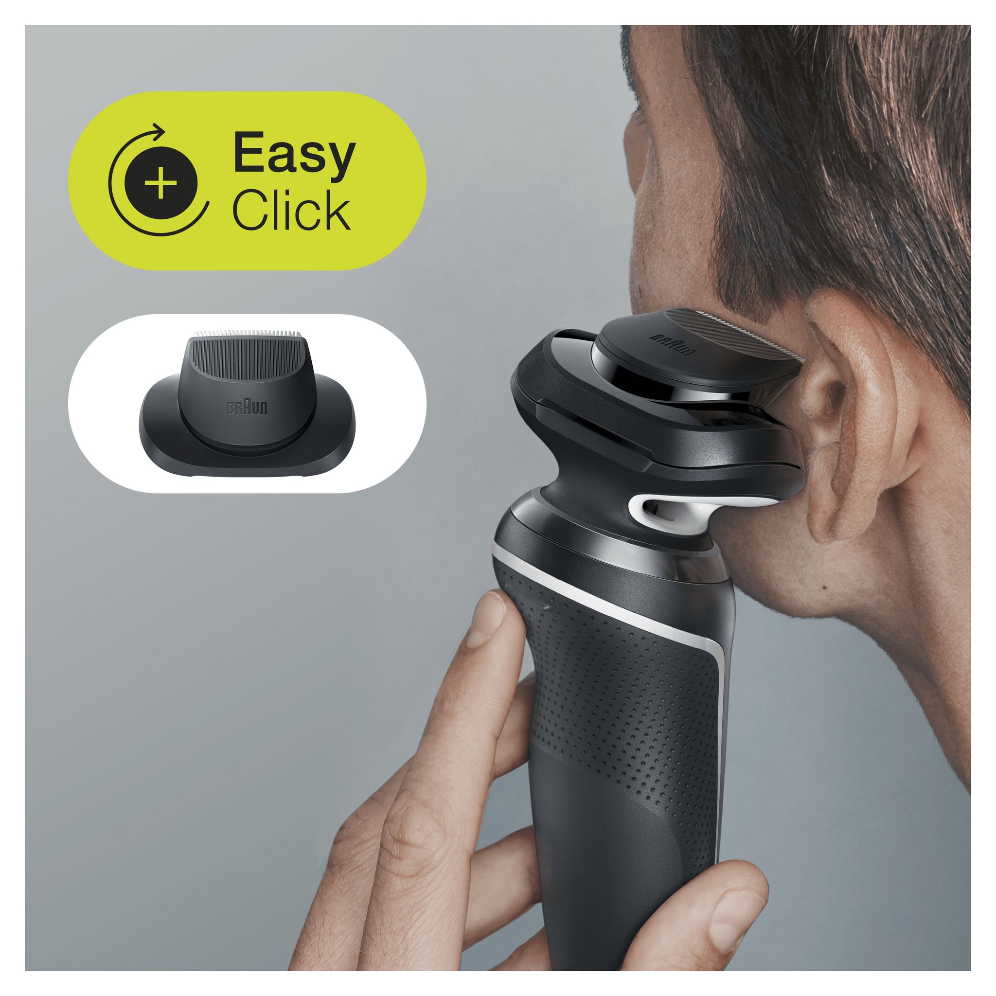 Voir la diapositive 10 : BRAUN Rasoir électrique S550W4200CS - Noir