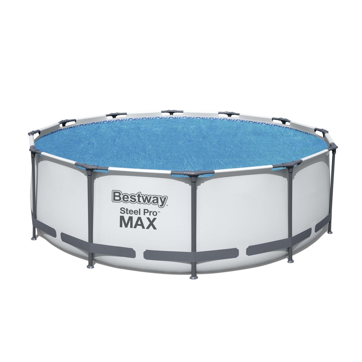 BESTWAY Bâche solaire pour piscine hors sol ronde diamètre 366 cm