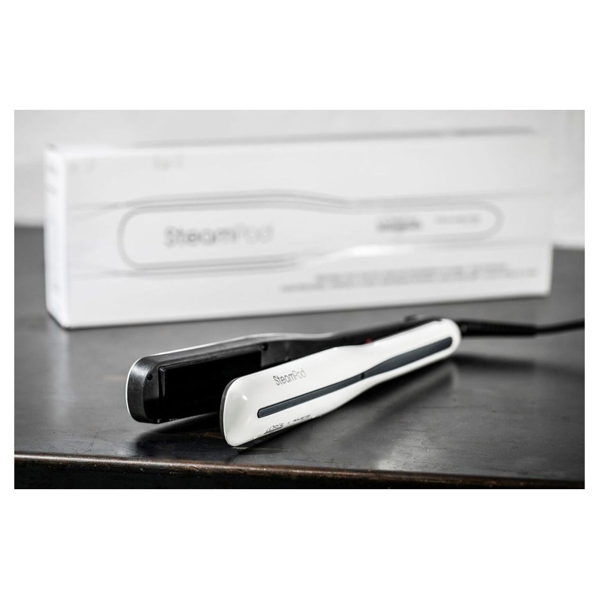 Voir la diapositive 7 : L OREAL Lisseur vapeur professionnel STEAMPOD 3.0 - Blanc