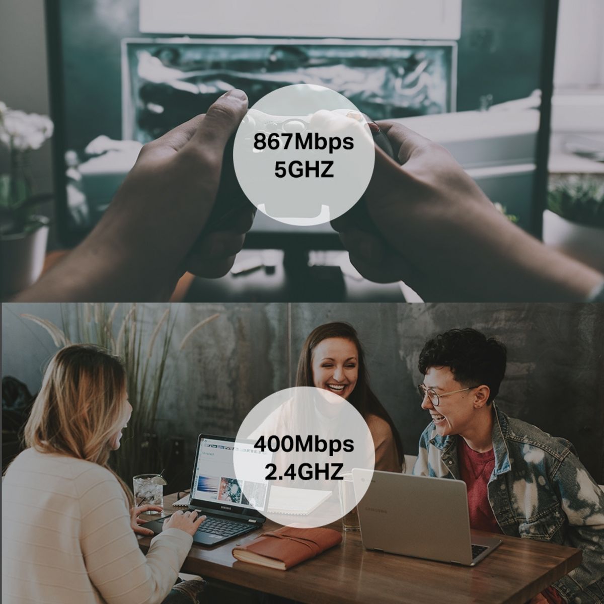 TP-LINK Adaptateur WiFi ARCHER T3U AC 1300 Noir