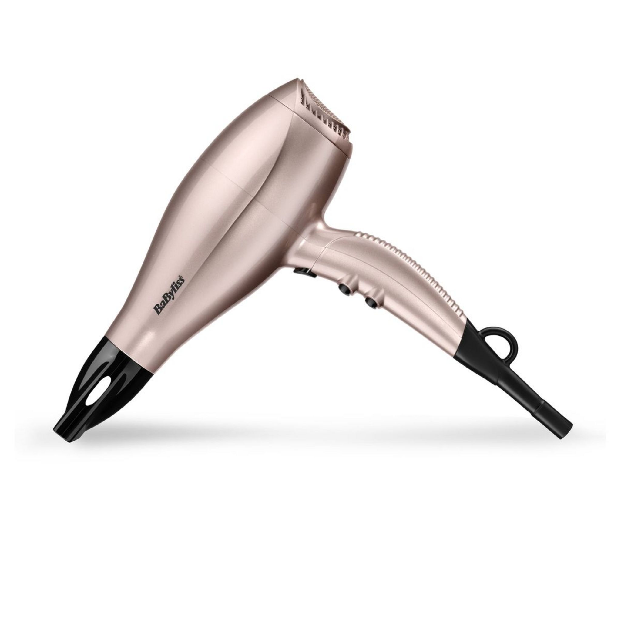Voir la diapositive 2 : BABYLISS Sèche cheveux professionnel avec diffuseur 5395AE - Rose