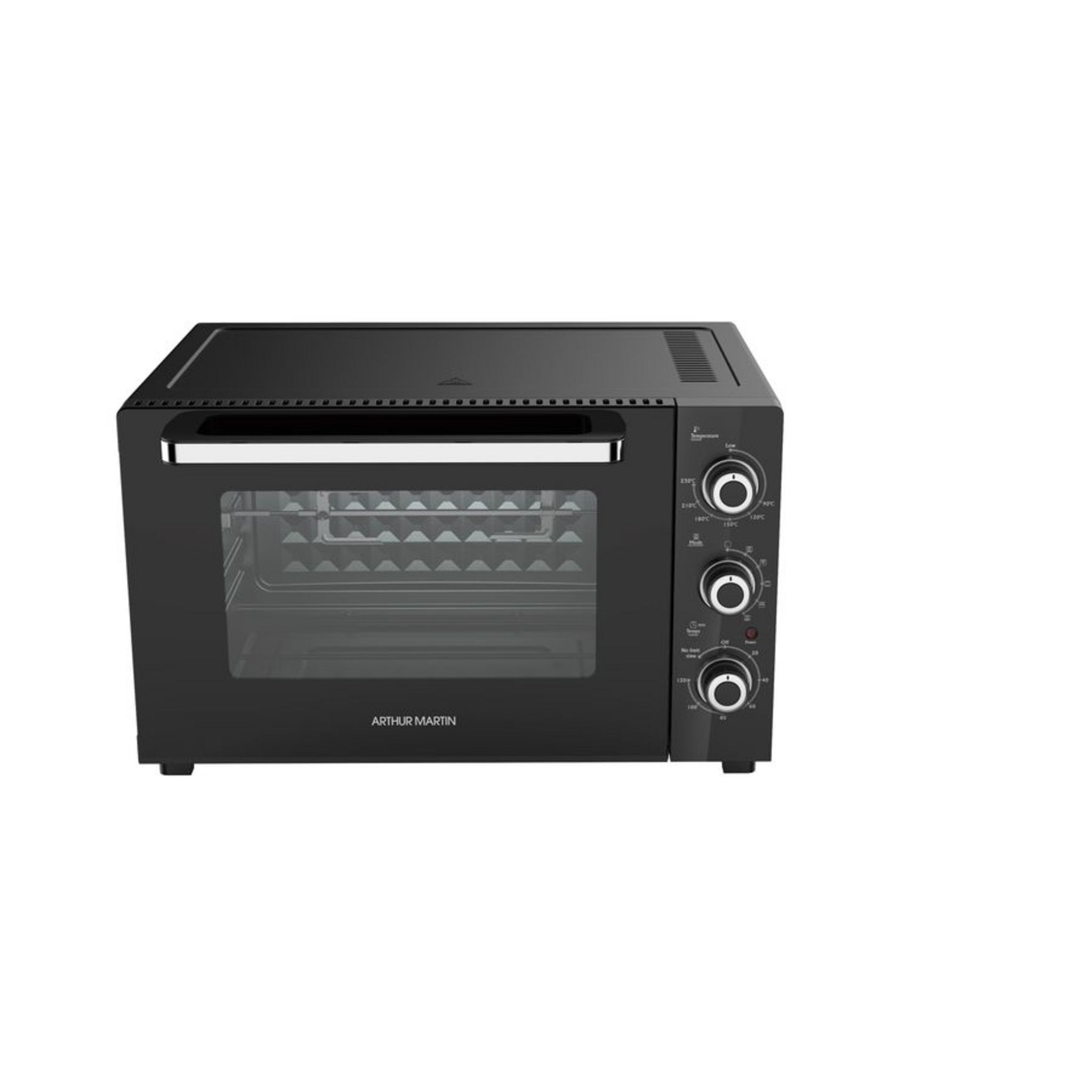 Voir la diapositive 4 : ARTHUR MARTIN Mini four AMP118 - Noir