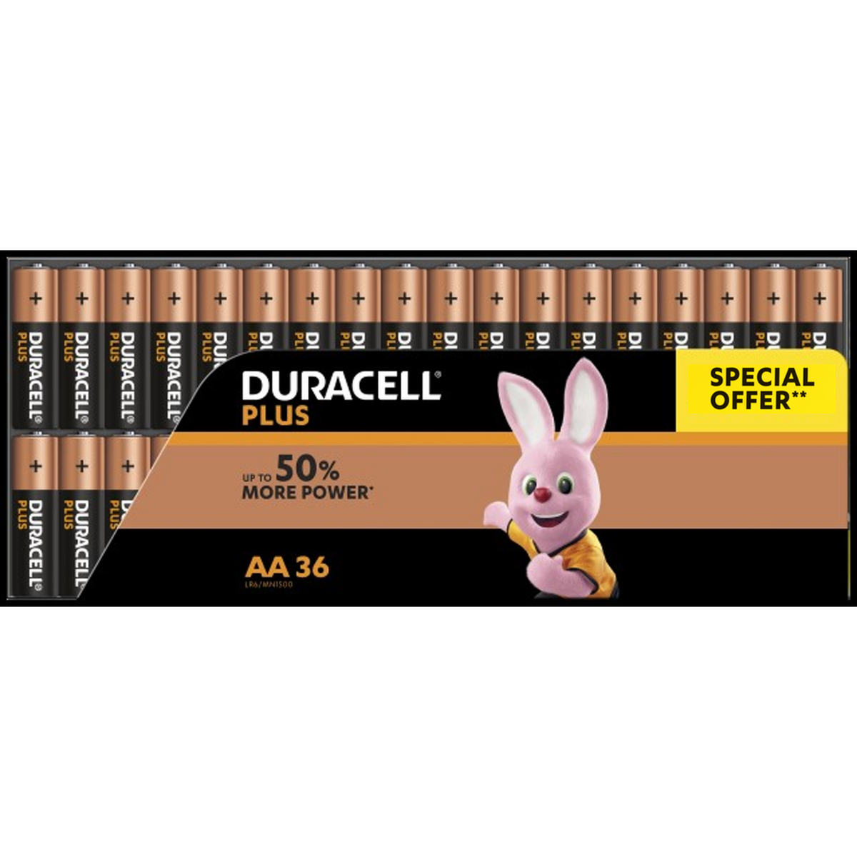 DURACELL Plus Piles AAA/LR03