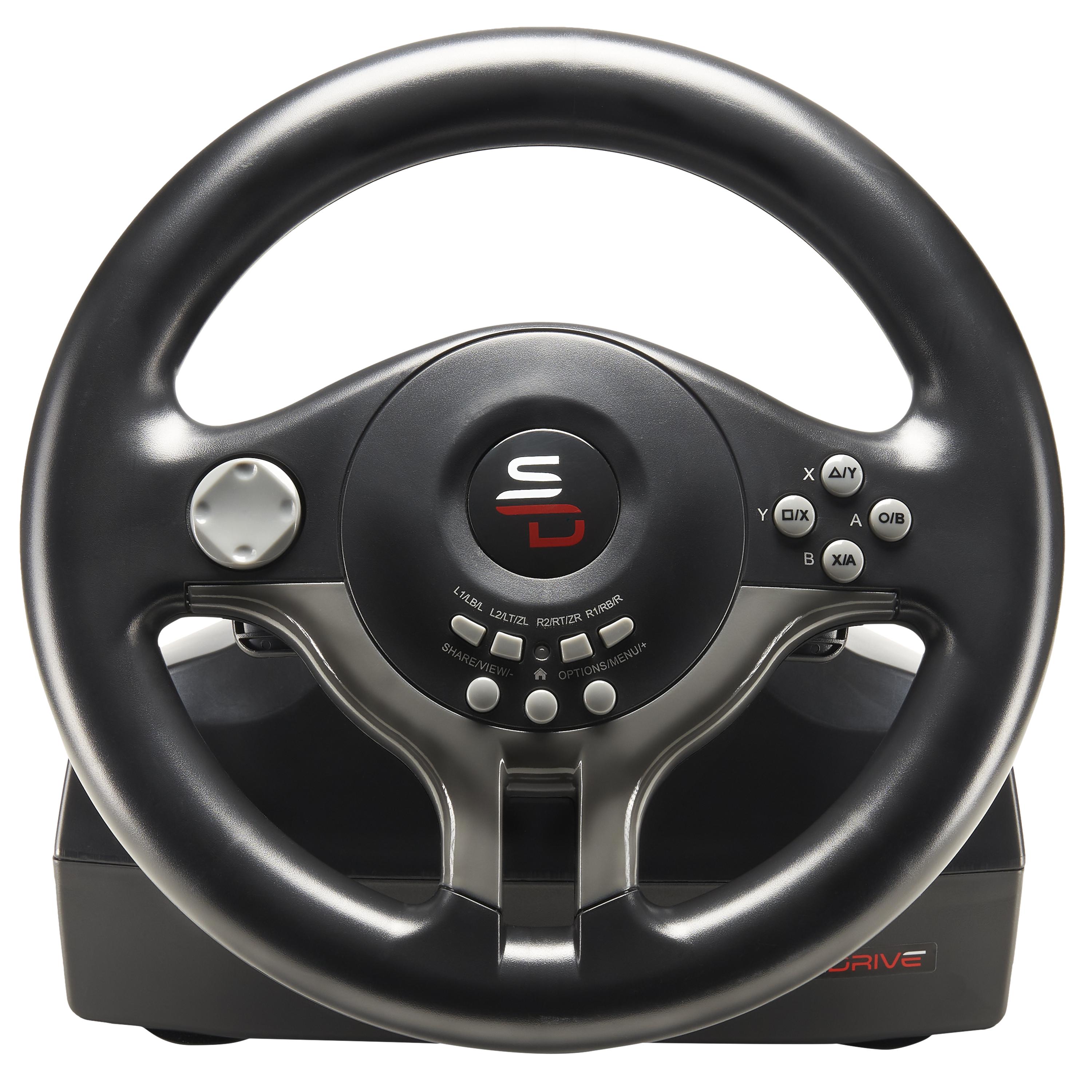 Voir la diapositive 12 : SUBSONIC Volant et pédalier de course SV200 multi-plateforme