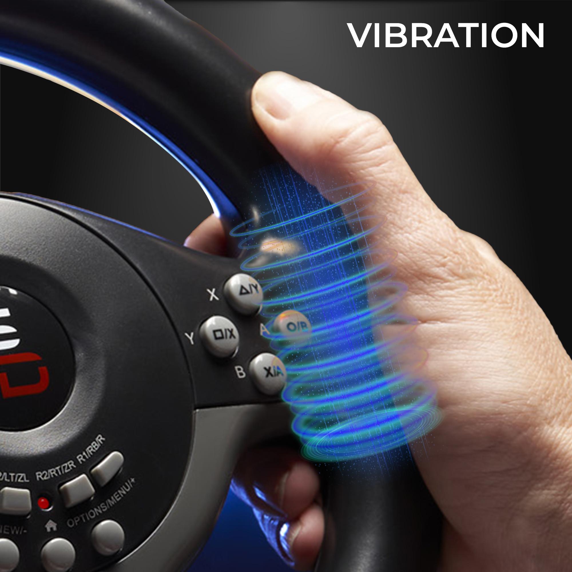 Voir la diapositive 13 : SUBSONIC Volant et pédalier de course SV200 multi-plateforme