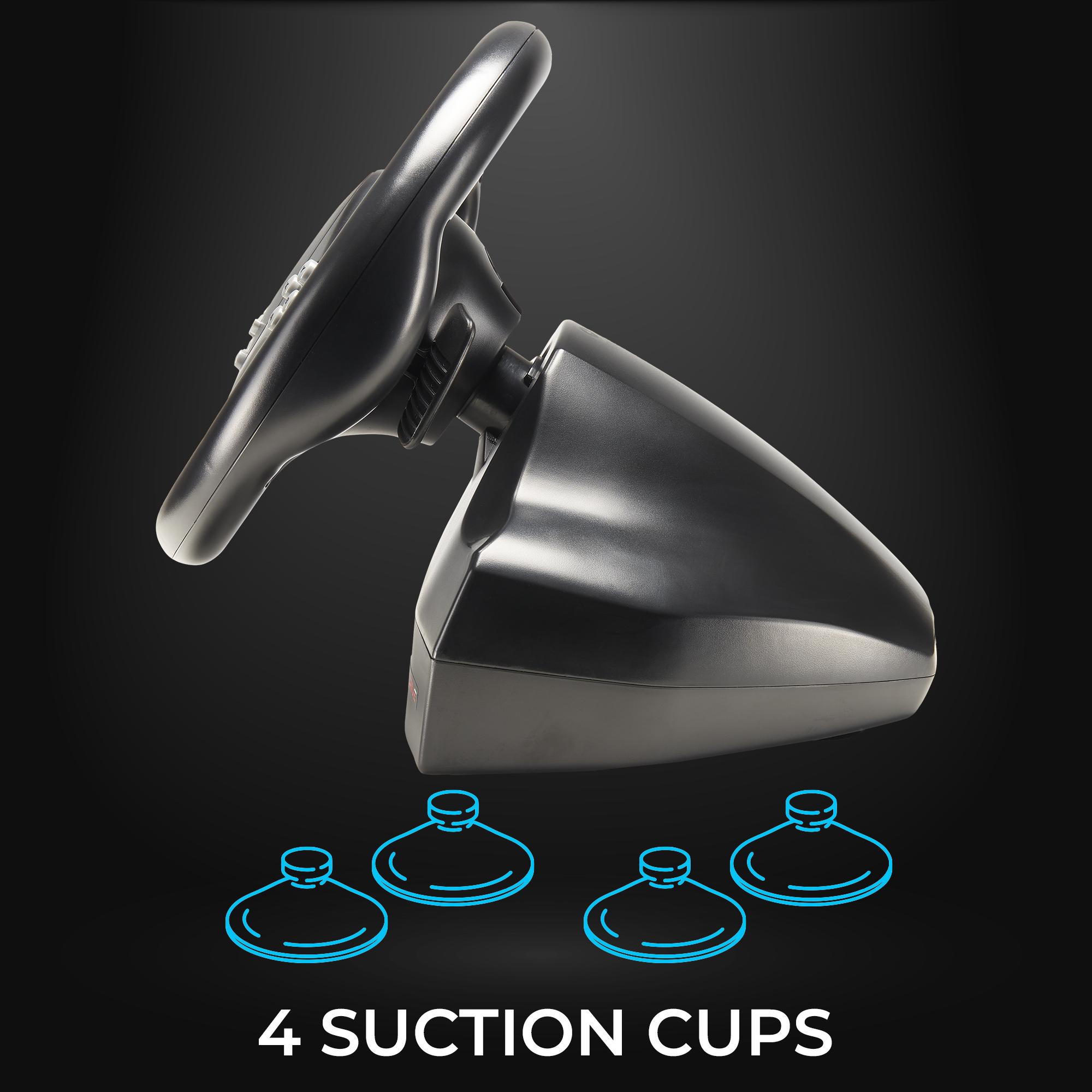 Voir la diapositive 7 : SUBSONIC Volant et pédalier de course SV200 multi-plateforme