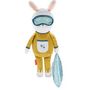 Voir la diapositive 2 : MATTEL Peluche Lapinou Compagnon dodo Fisher Price