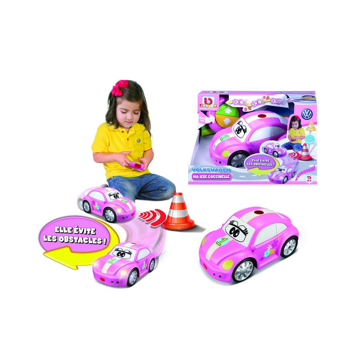 BBURAGO Ma première Coccinelle - Rose