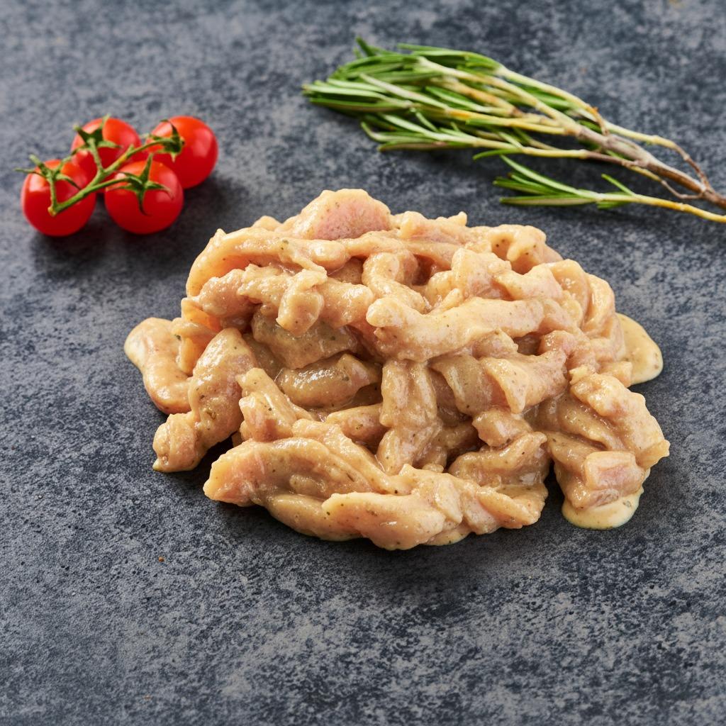 MON BOUCHER Emincé de porc sauce normande 5 portions 1 kg à 1.1 kg