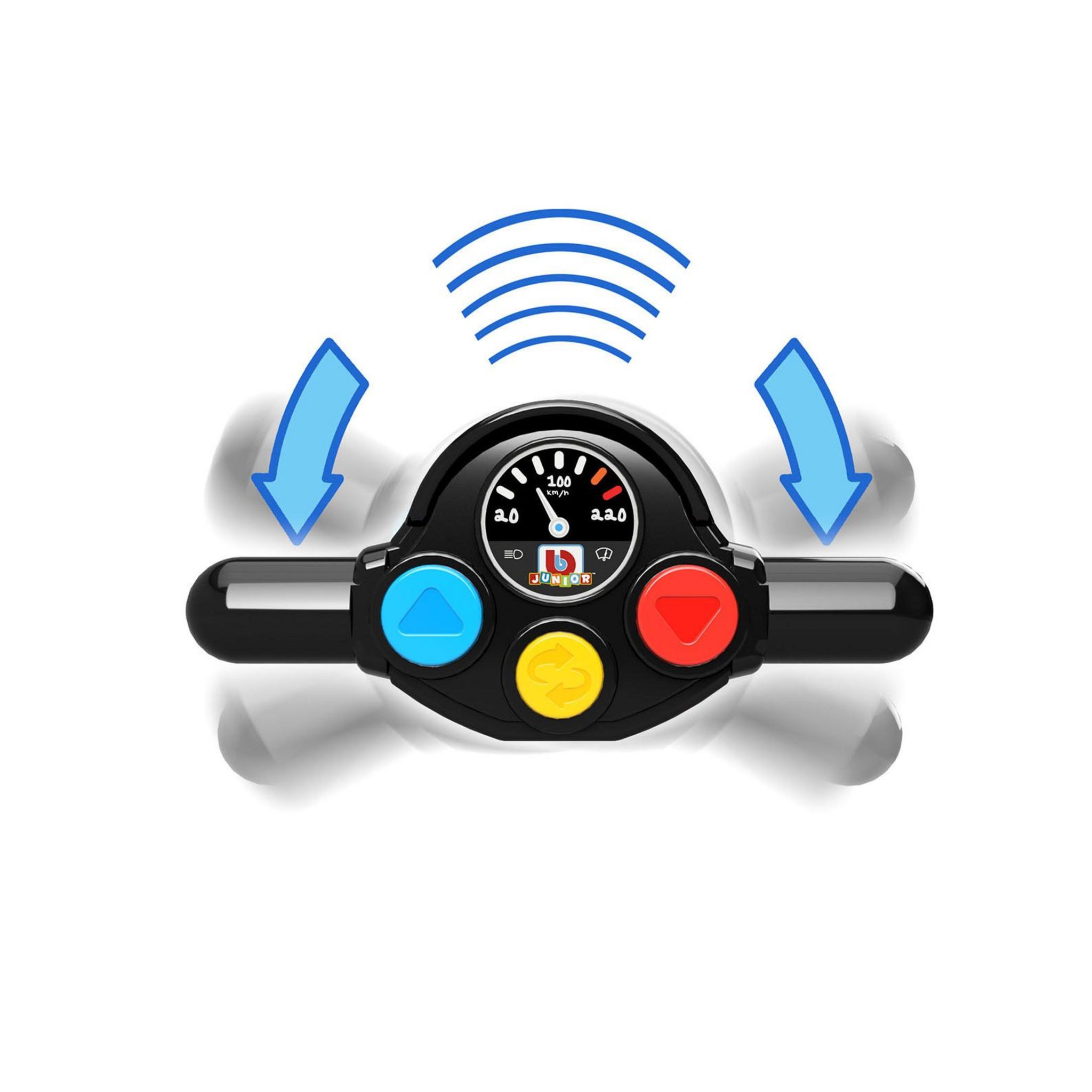 Voir la diapositive 4 : BBURAGO Ma première moto avec pilote + Télécommande guidon