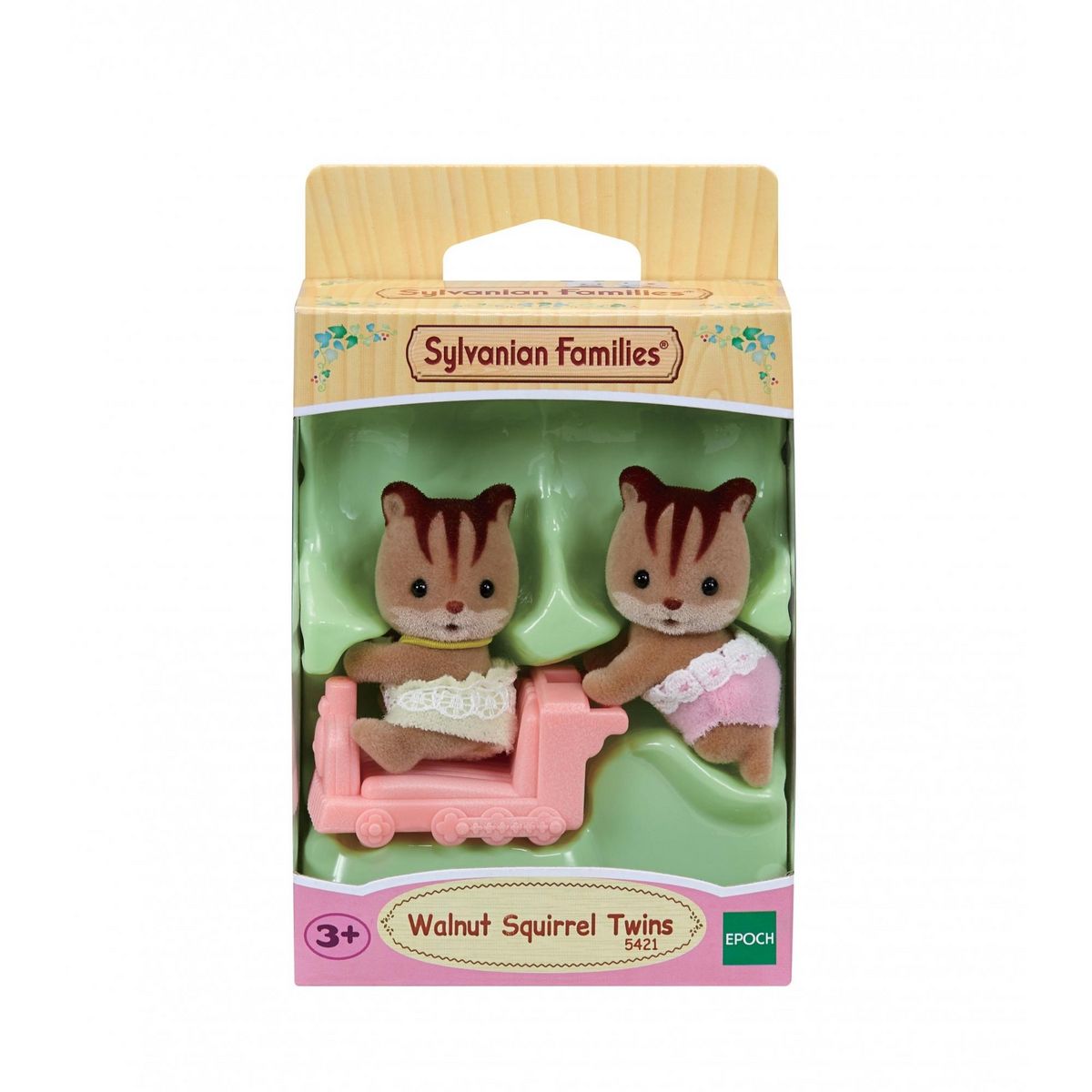 EPOCH D'ENFANCE Figurines Jumeaux écureuils Roux Sylvanian Families