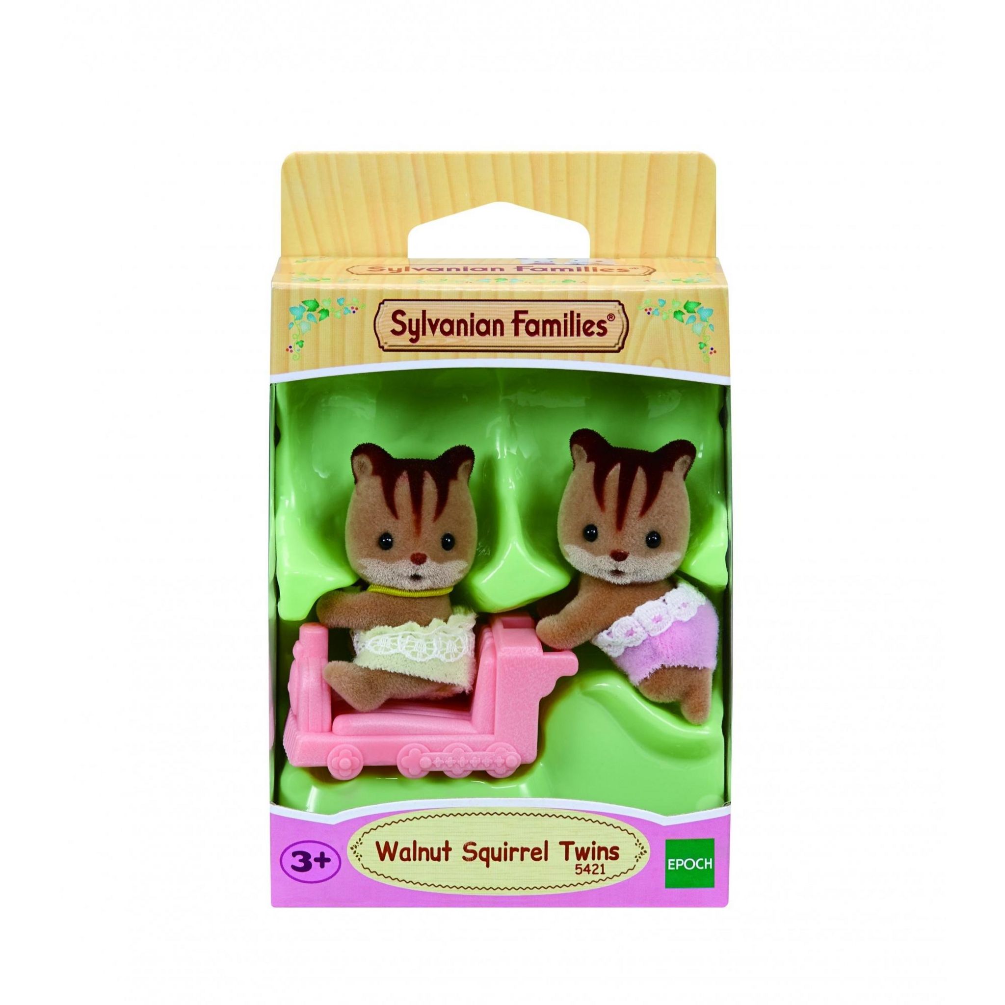 Voir la diapositive 3 : EPOCH D'ENFANCE Figurines Jumeaux écureuils Roux Sylvanian Families