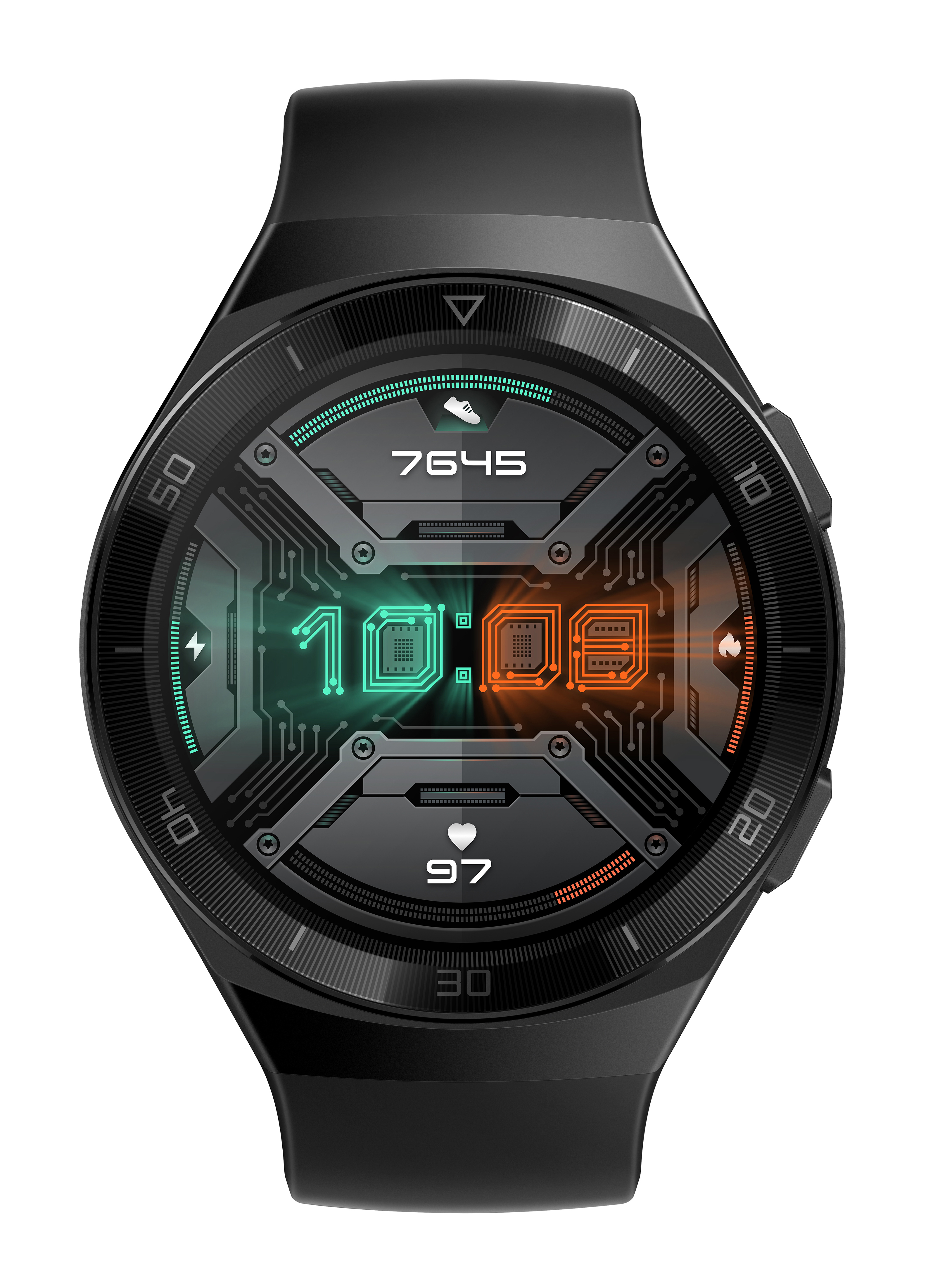 Voir la diapositive 15 : HUAWEI Montre connectée 46 mm - Watch GT 2e - Hector-B19S - Noir