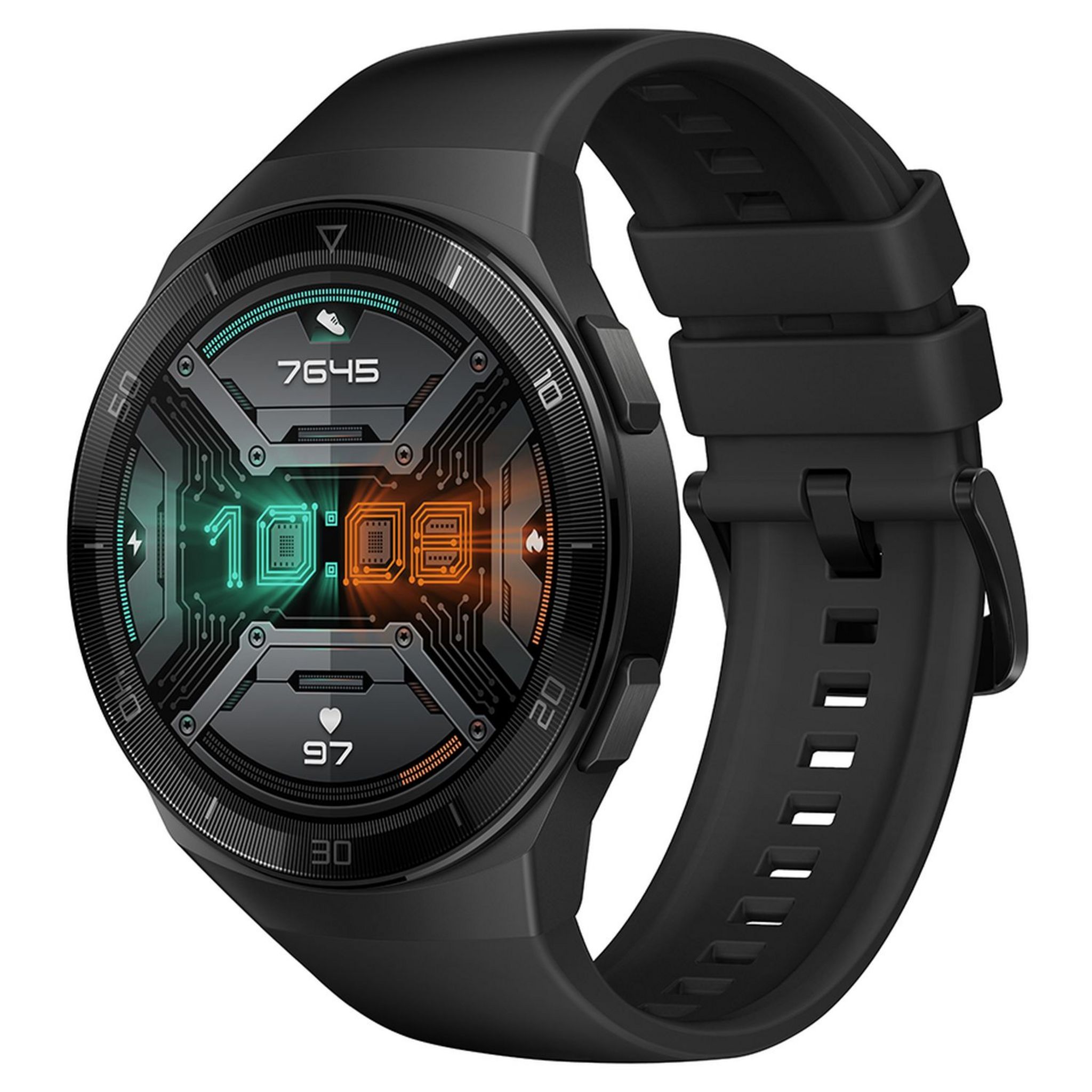 Voir la diapositive 7 : HUAWEI Montre connectée 46 mm - Watch GT 2e - Hector-B19S - Noir