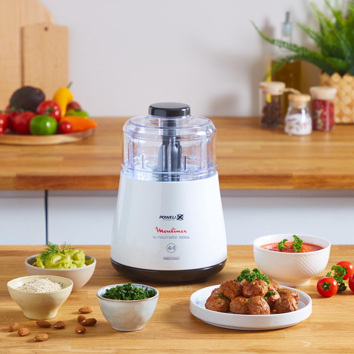 MOULINEX Hachoir La Moulinette DPA110 - Blanc