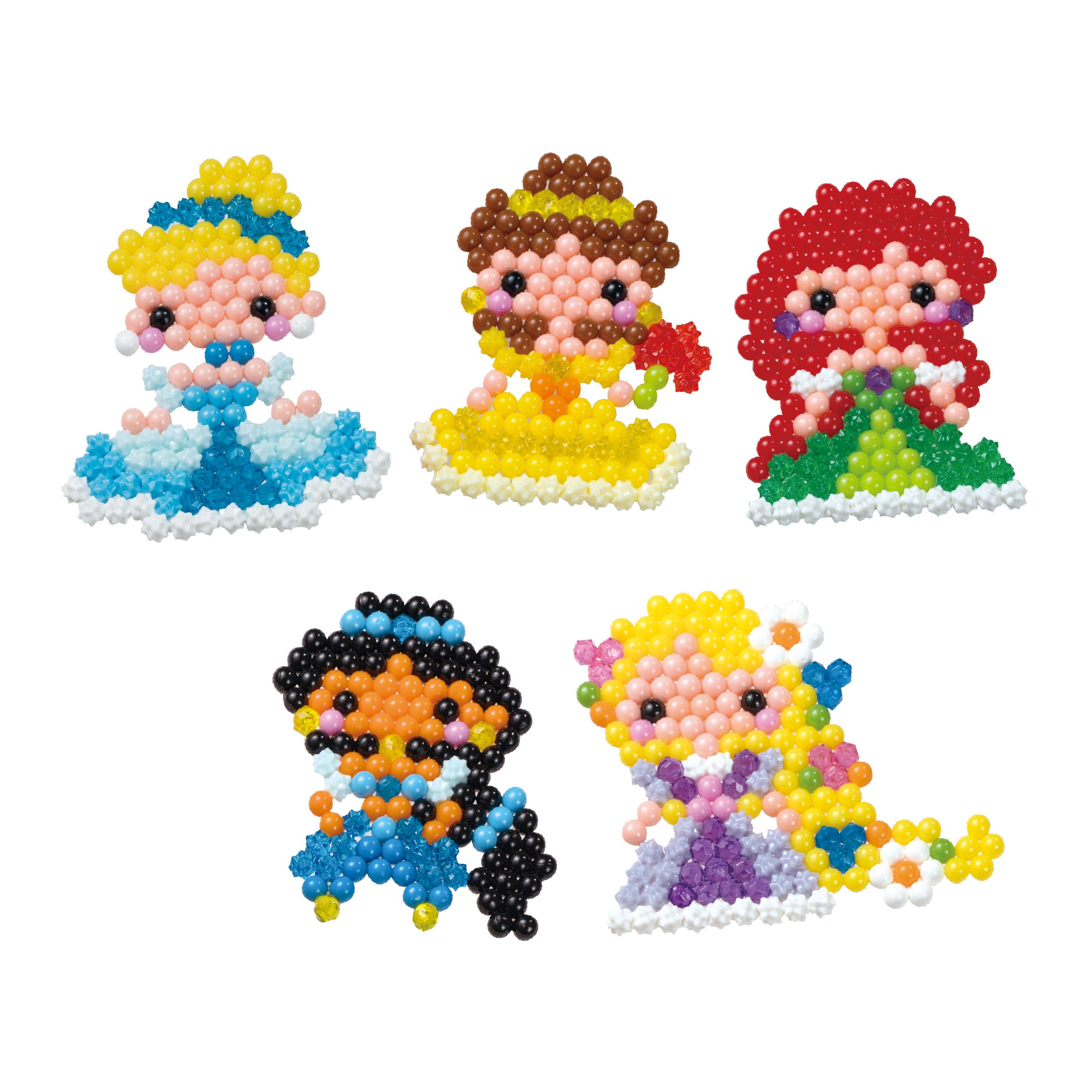 Voir la diapositive 3 : EPOCH D'ENFANCE Kit des Merveilleuses Aquabeads Princesses Disney