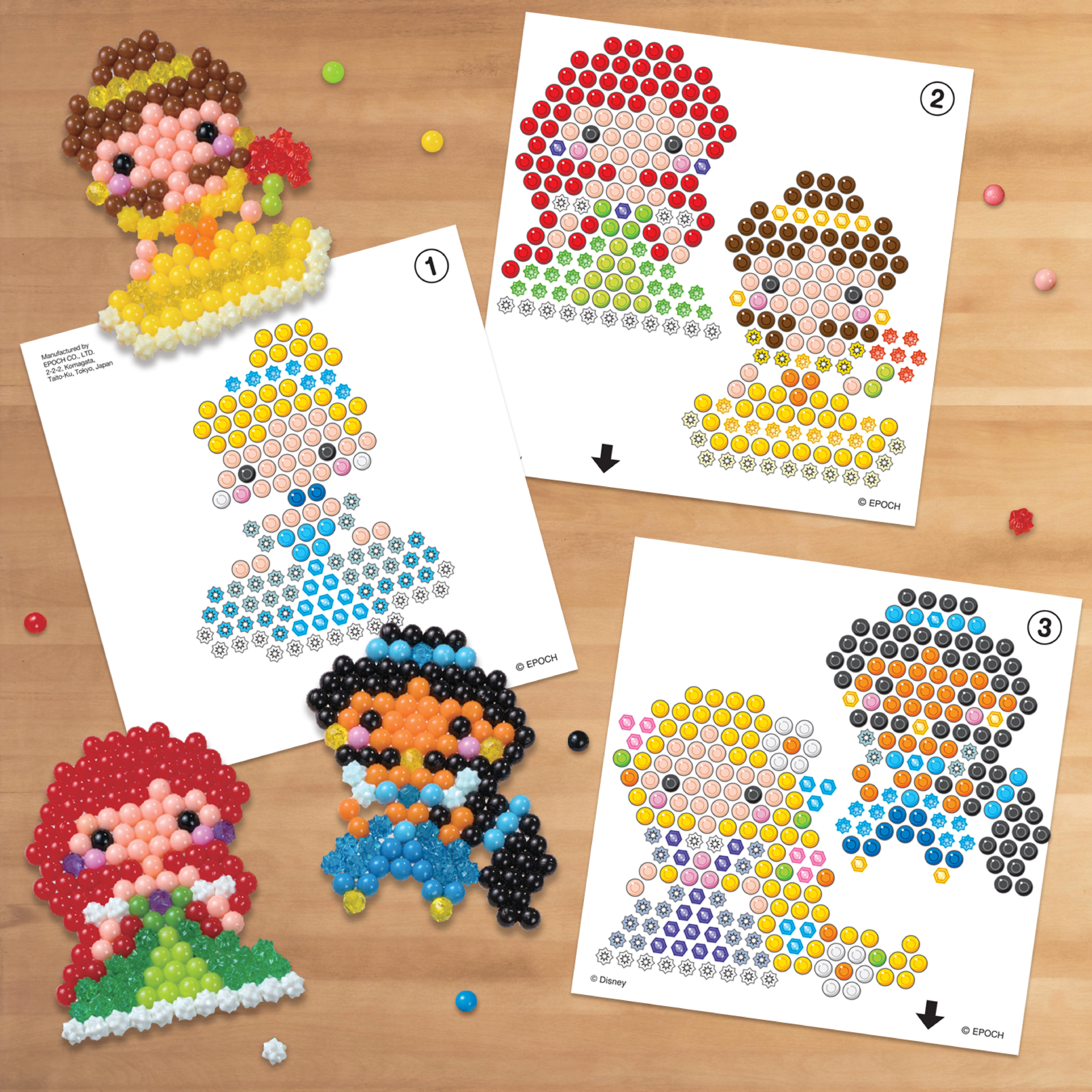 Voir la diapositive 5 : EPOCH D'ENFANCE Kit des Merveilleuses Aquabeads Princesses Disney