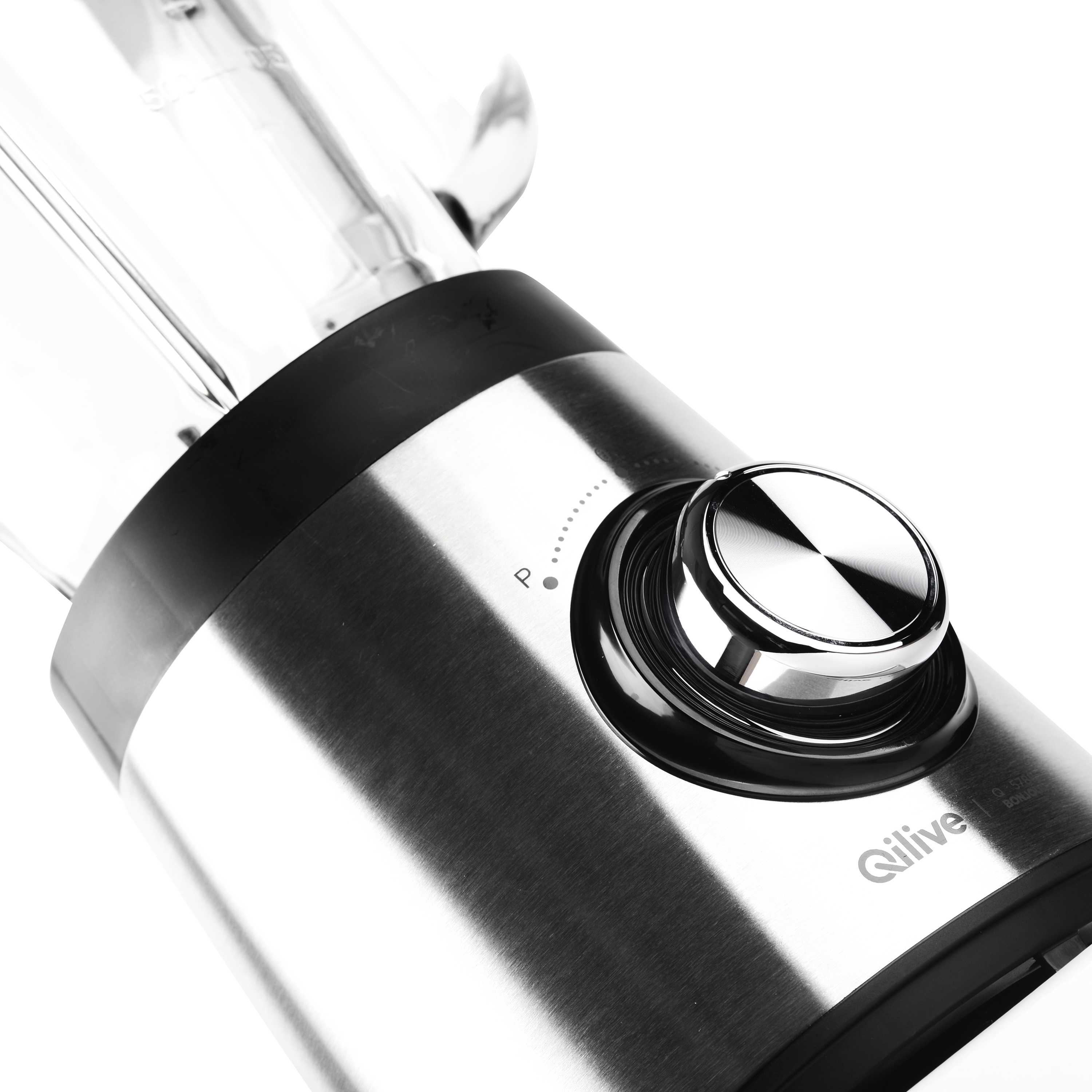 Voir la diapositive 4 : QILIVE Blender bol en verre 155794 - Silver