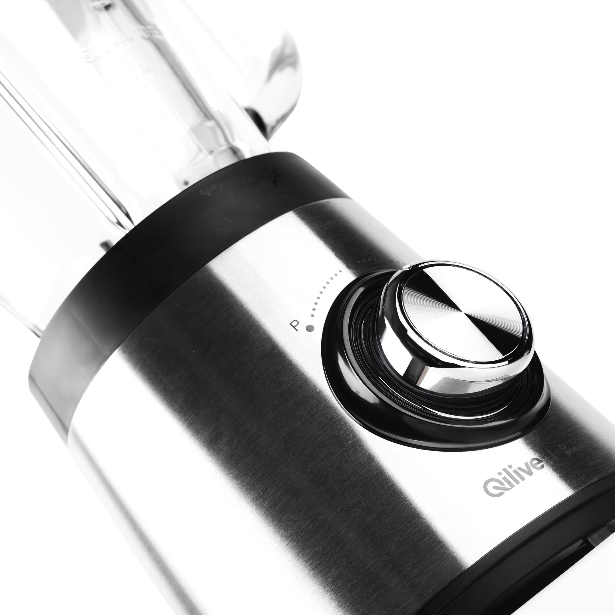 Voir la diapositive 4 : QILIVE Blender bol en verre 155794 - Silver