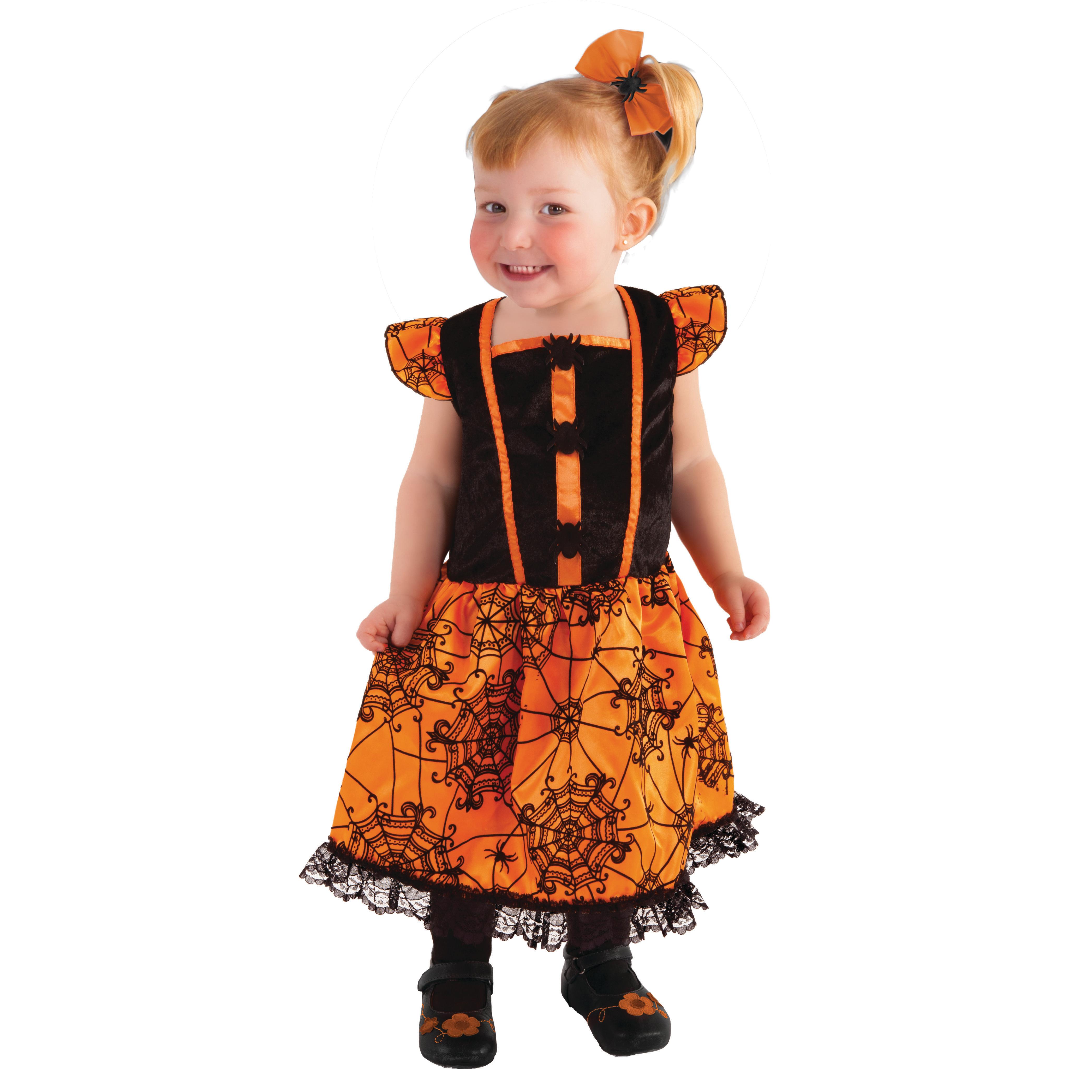 RUBIES Déguisement Sorcière Bébé 2-3 ans - Orange