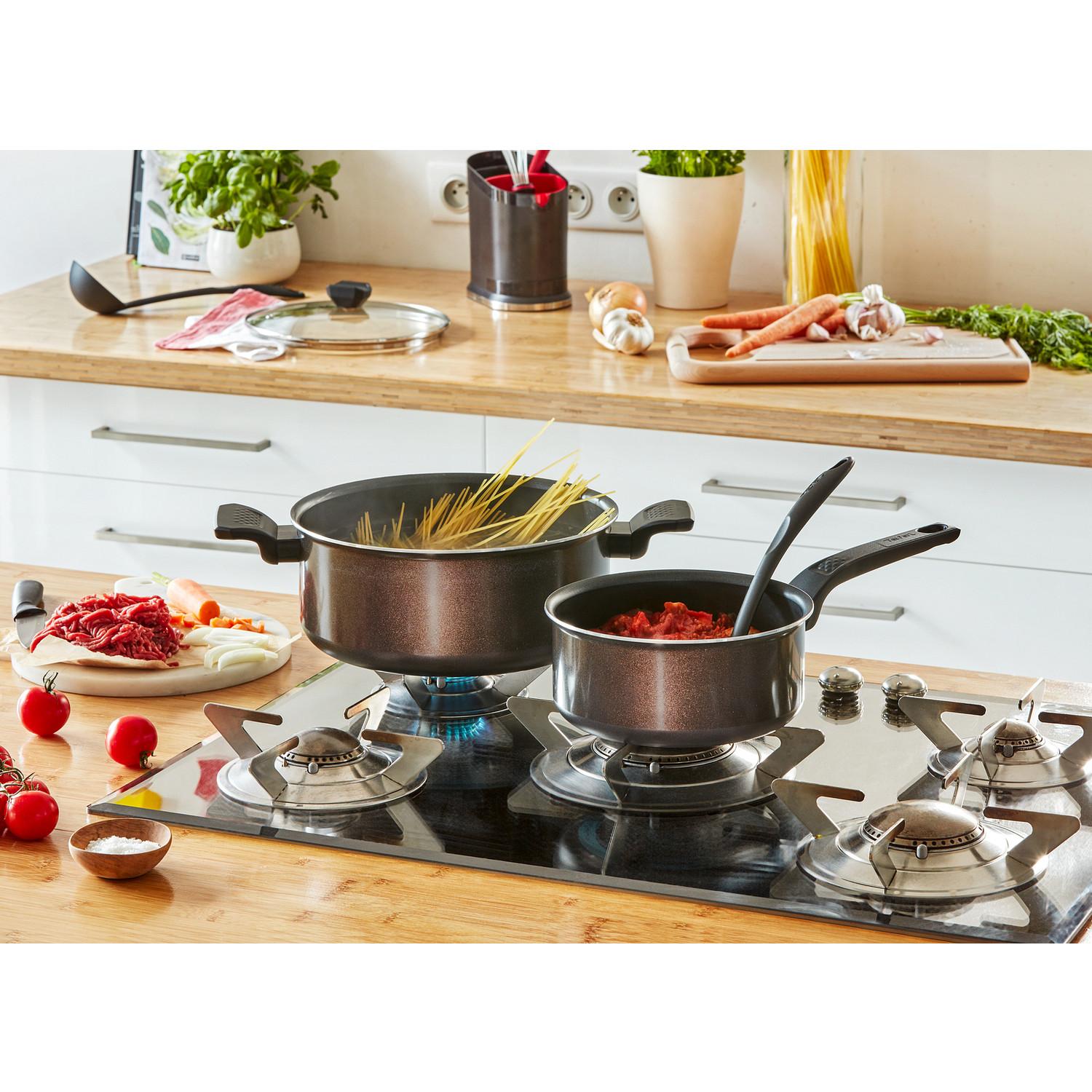 Voir la diapositive 3 : TEFAL Marmite 30 cm Easy Cook Clean tous feux dont induction