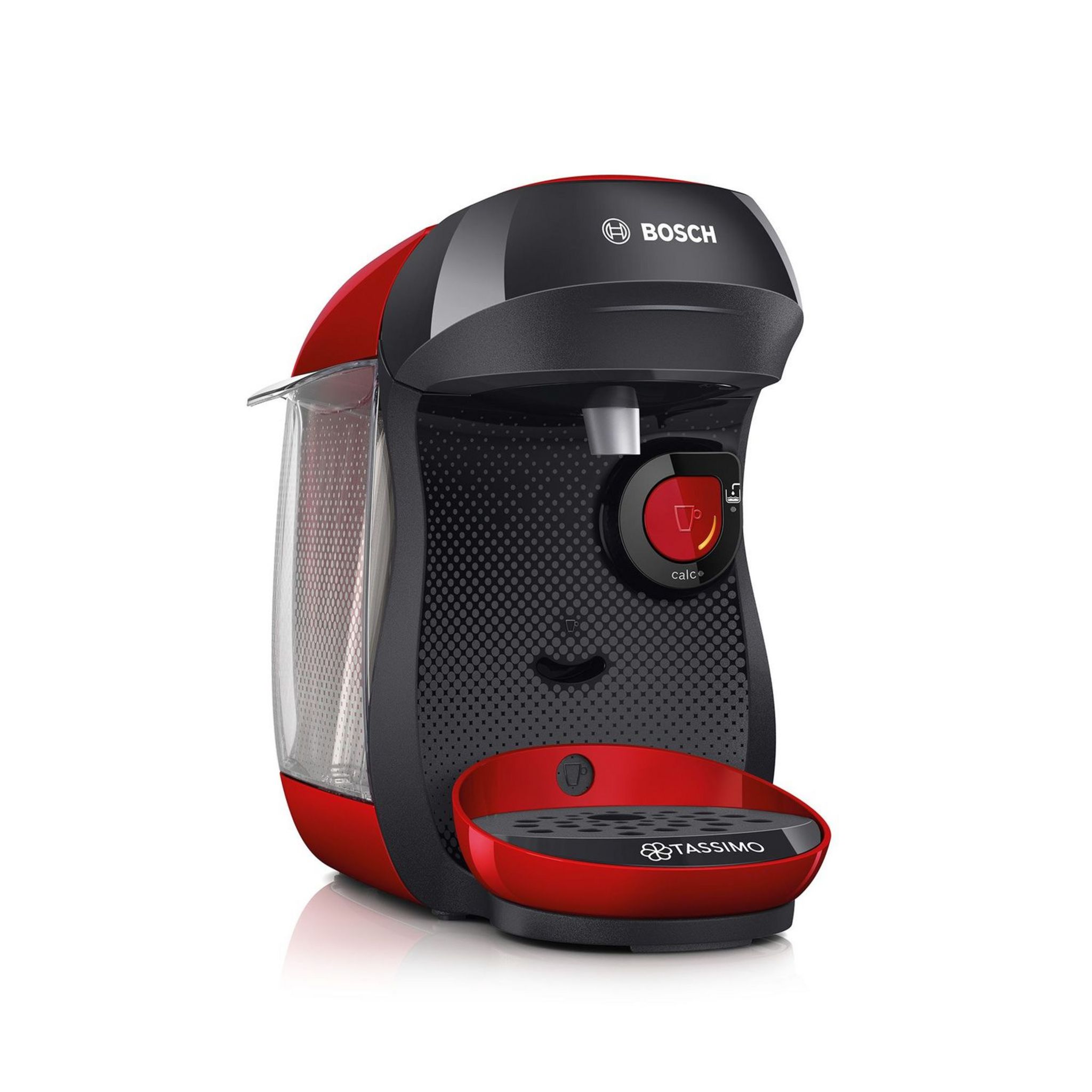 Voir la diapositive 2 : BOSCH Cafetière à dosette Tassimo TAS1003 - Rouge