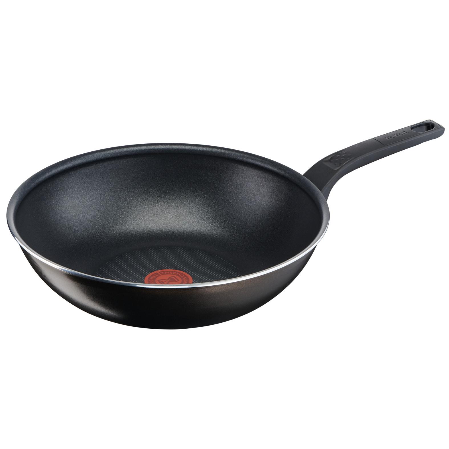 TEFAL Wok 28 cm Easy Cook Clean tous feux dont induction