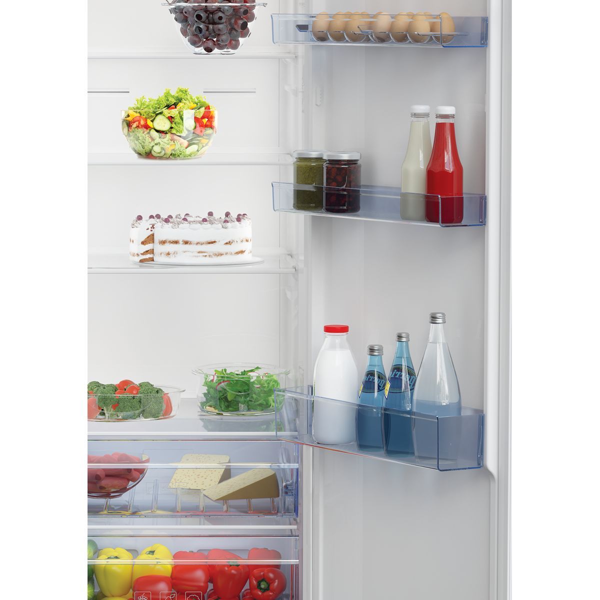 BEKO Réfrigérateur armoire RES44NWN, 381 L, Froid ventilé No Frost