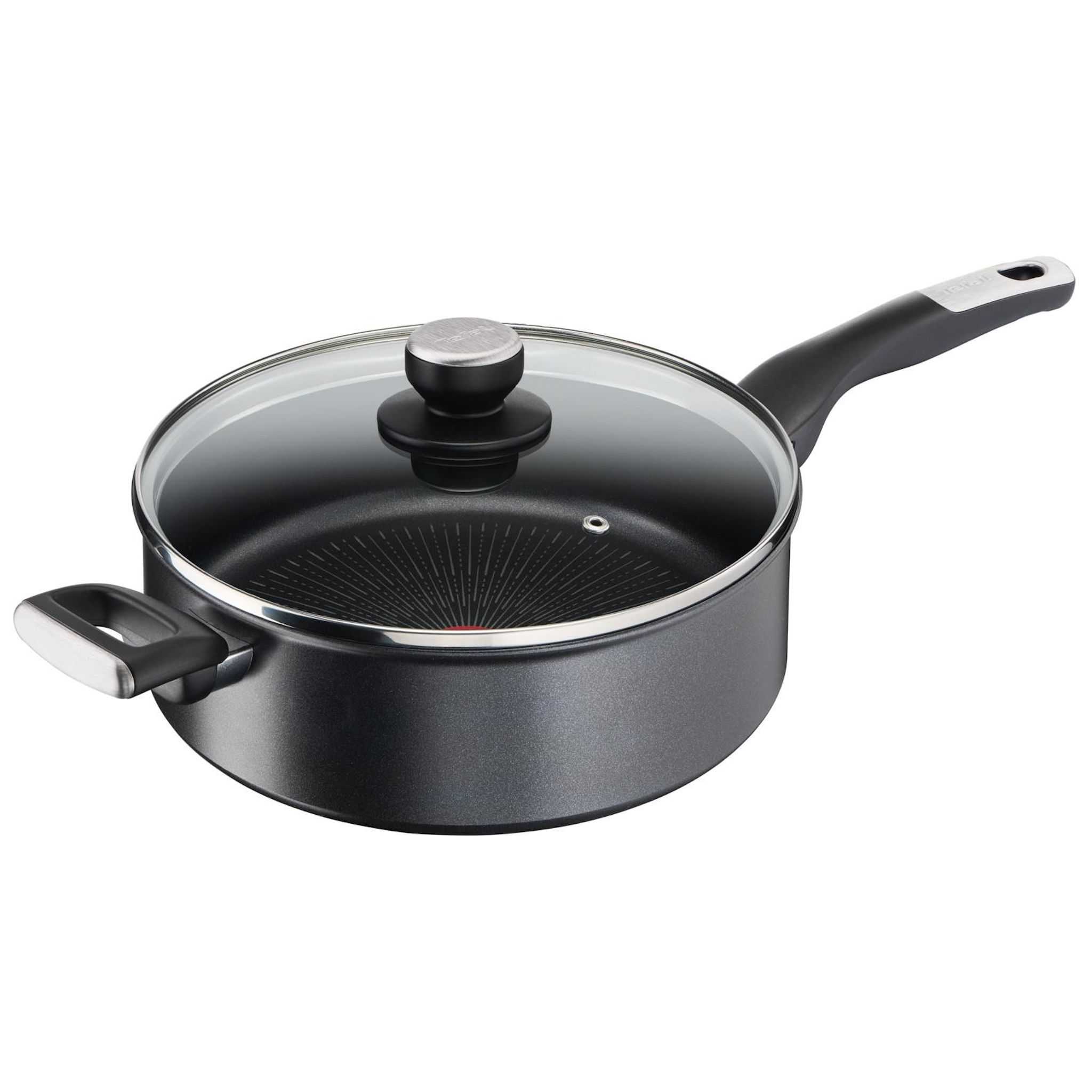 TEFAL Sauteuse 26 cm avec couvercle tous feux dont induction