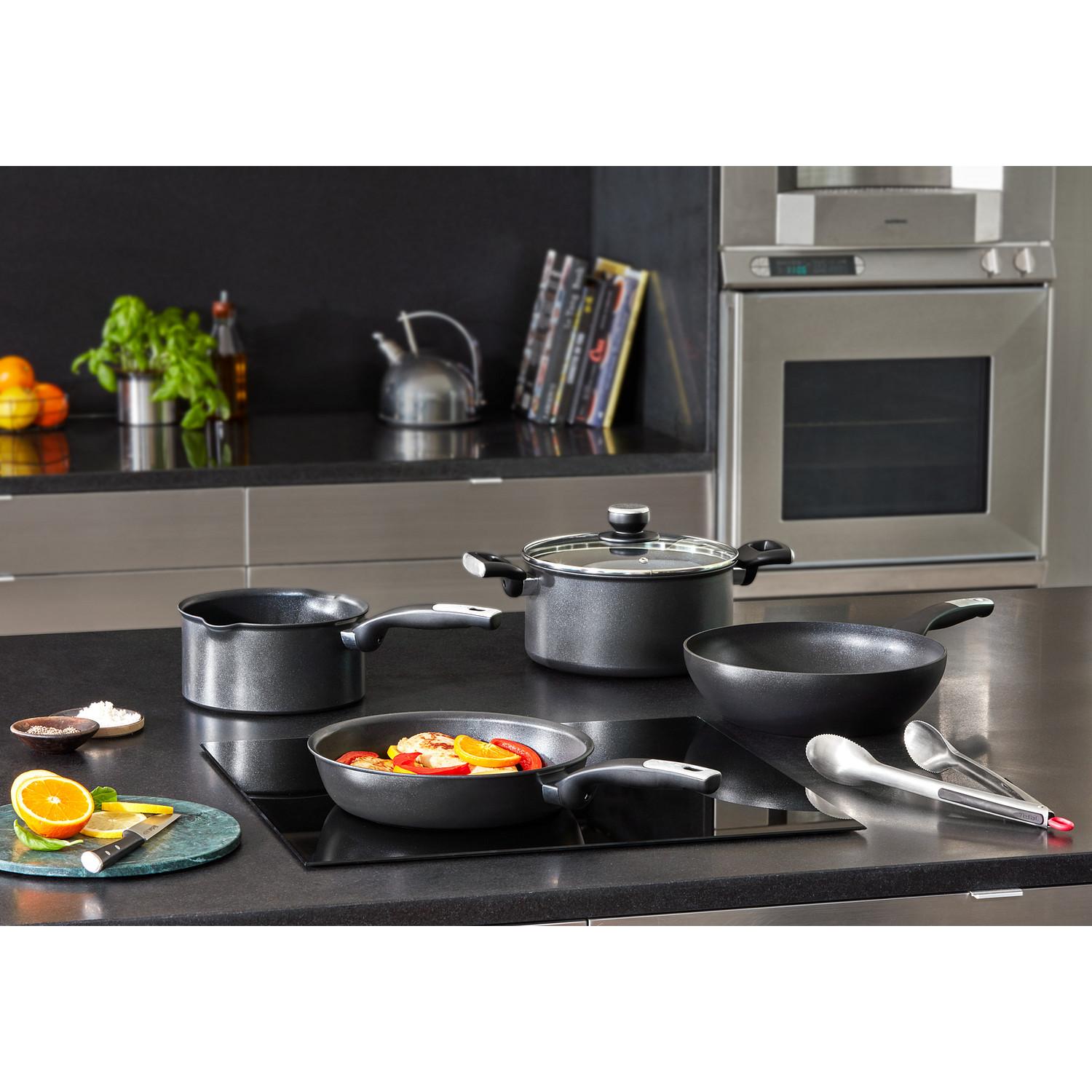 Voir la diapositive 3 : TEFAL Sauteuse 26 cm avec couvercle tous feux dont induction