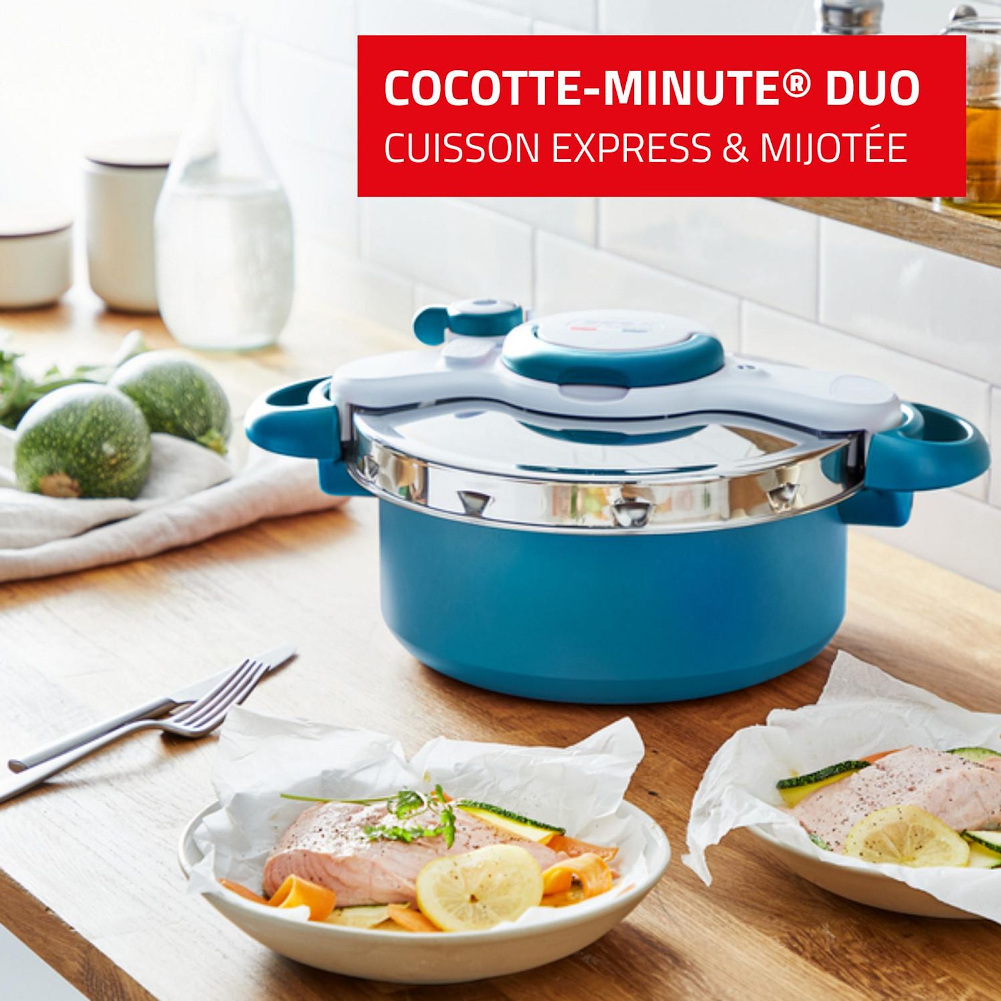 Voir la diapositive 2 : TEFAL Autocuiseur 5 L ClipsMinut' Tous feux dont induction