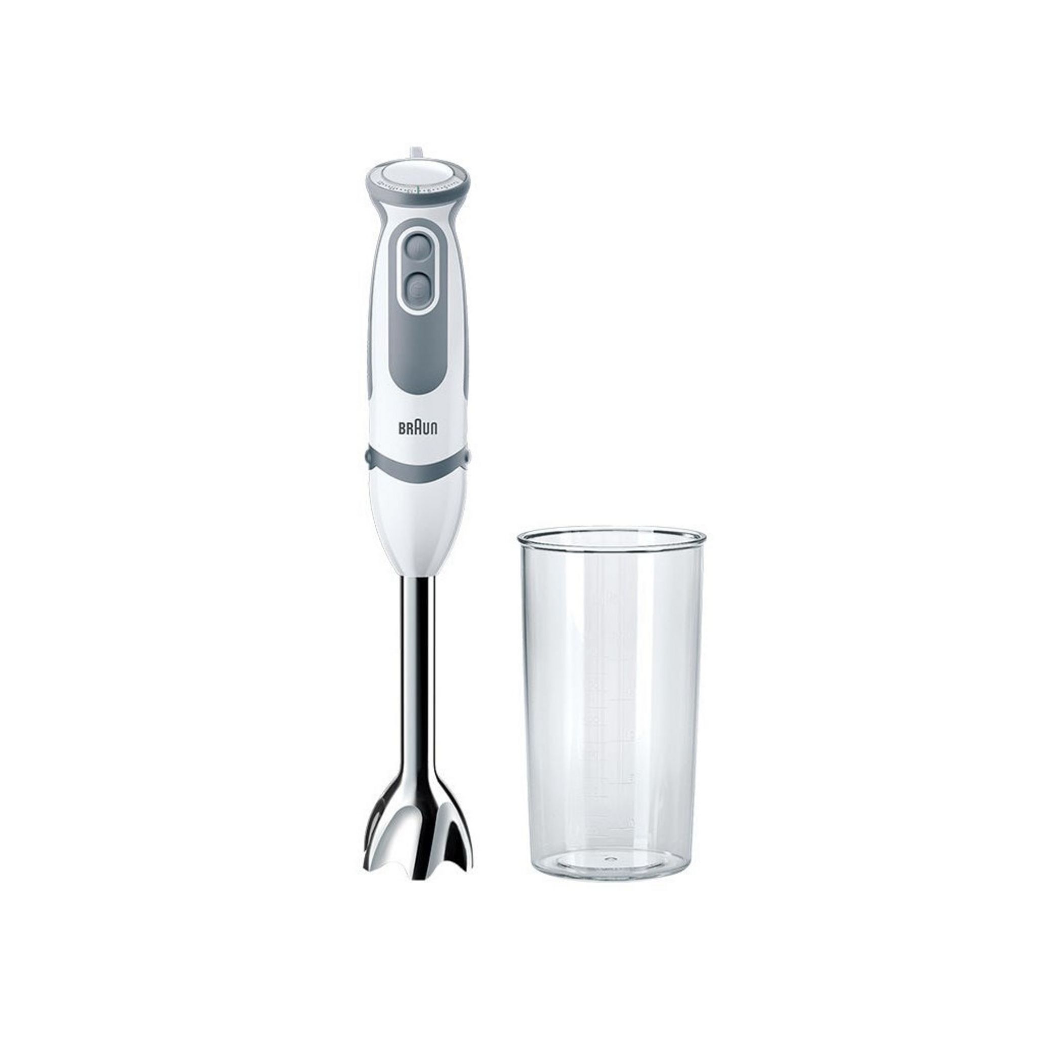 Voir la diapositive 7 : BRAUN Mixeur plongeant MQ5200WH - Blanc