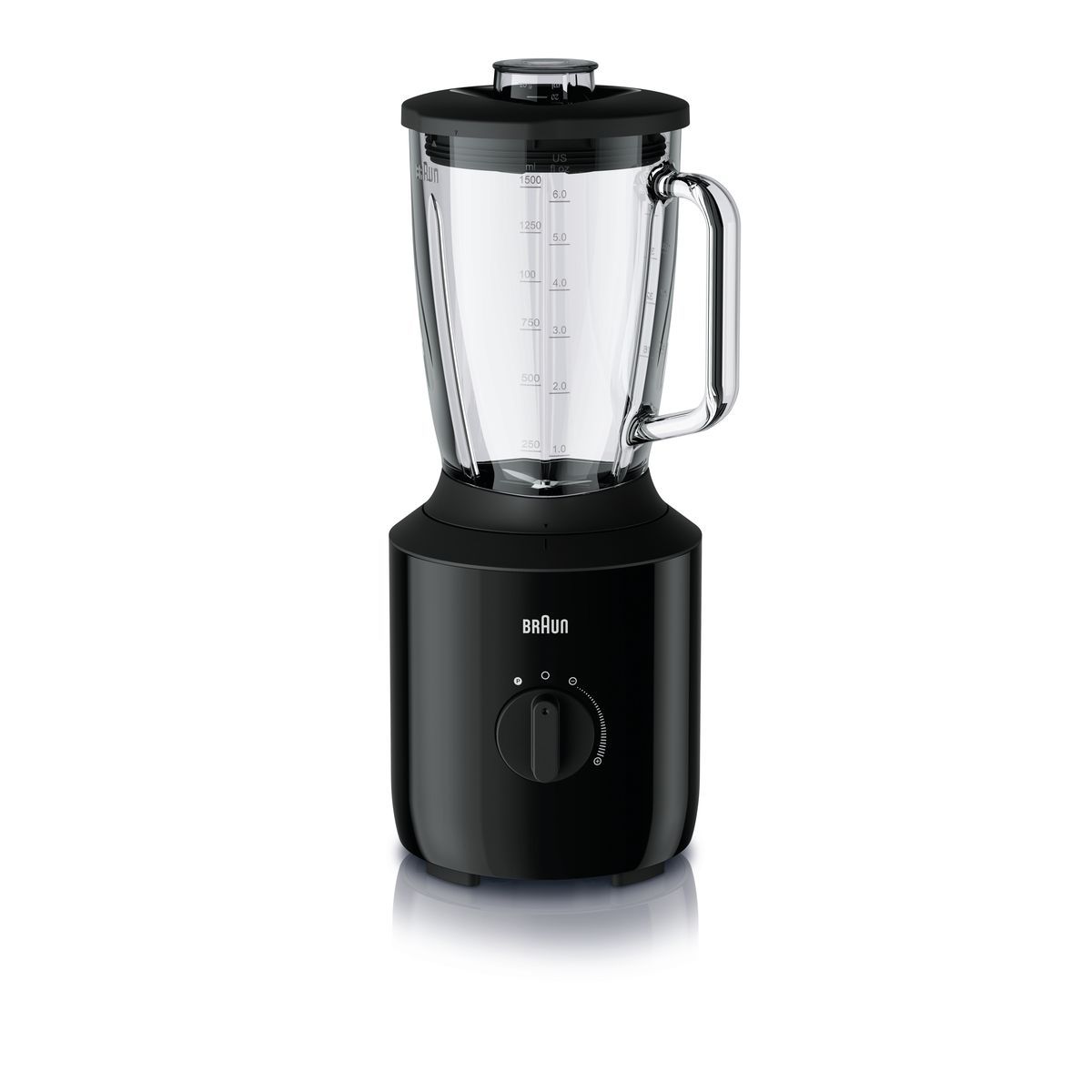 BRAUN Blender bol en verre JB3150BK - Noir